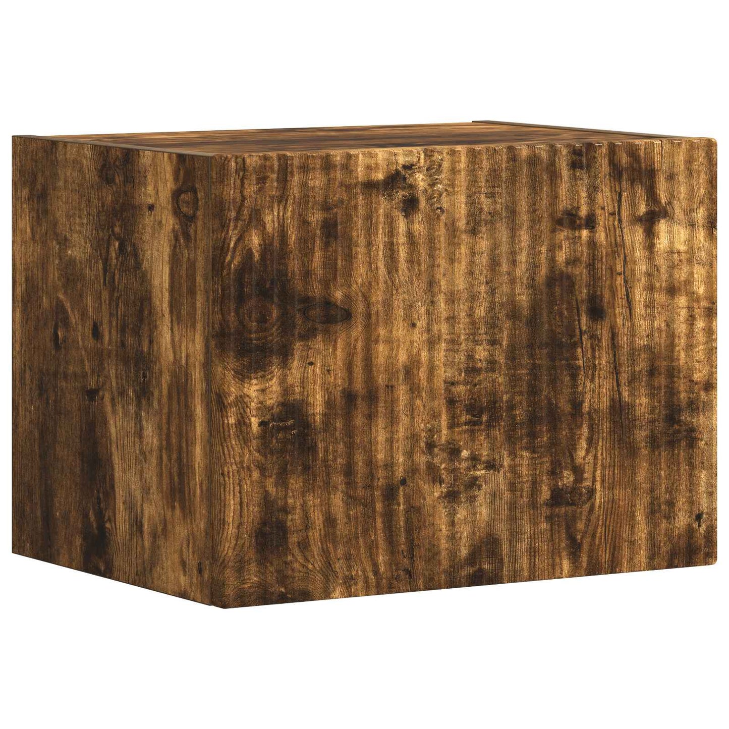 TV-Wandregal-Set 4 pcs Geräucherte Eiche Holzwerkstoff