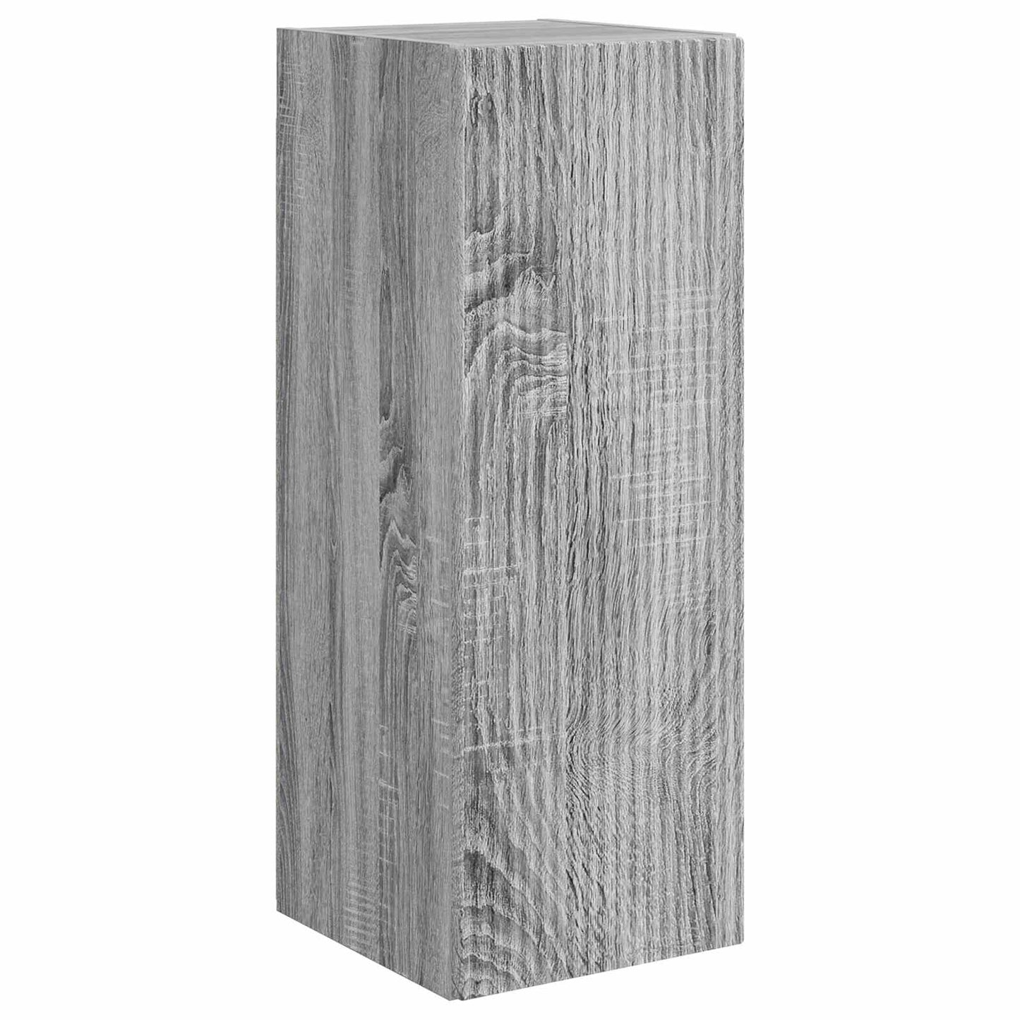 TV-Wandregal-Set Wandmontiert 4 pcs Graues Sonoma Holzwerkstoff