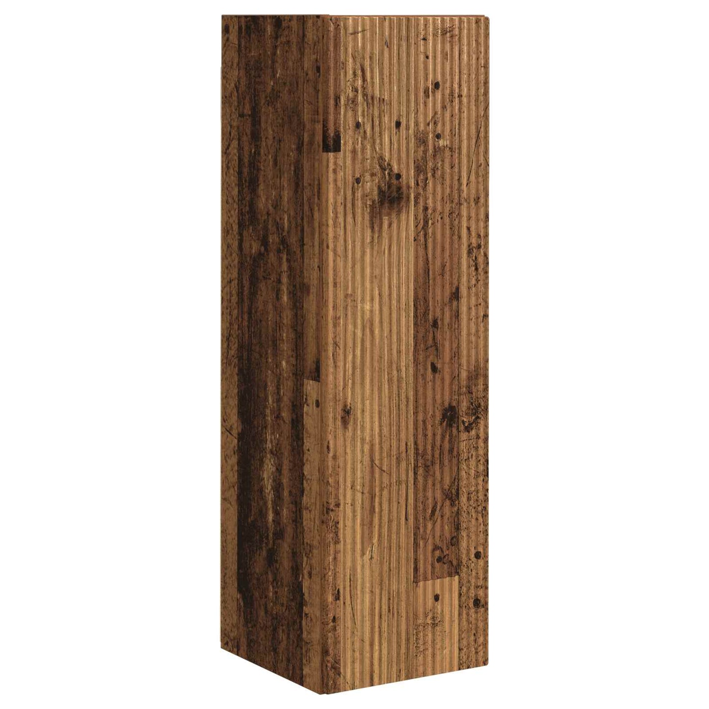 TV-Wandregal-Set Wandmontiert 4 pcs Altholz Holzwerkstoff