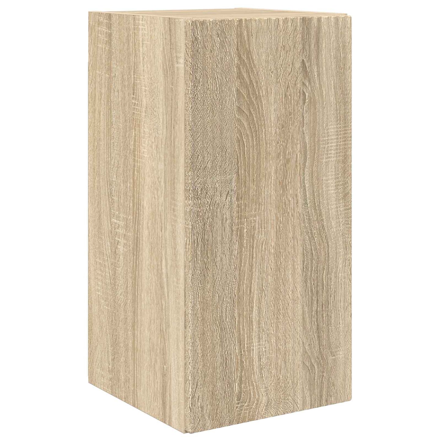 TV-Wandregal-Set Wandmontiert 4 pcs Sonoma-Eiche Holzwerkstoff