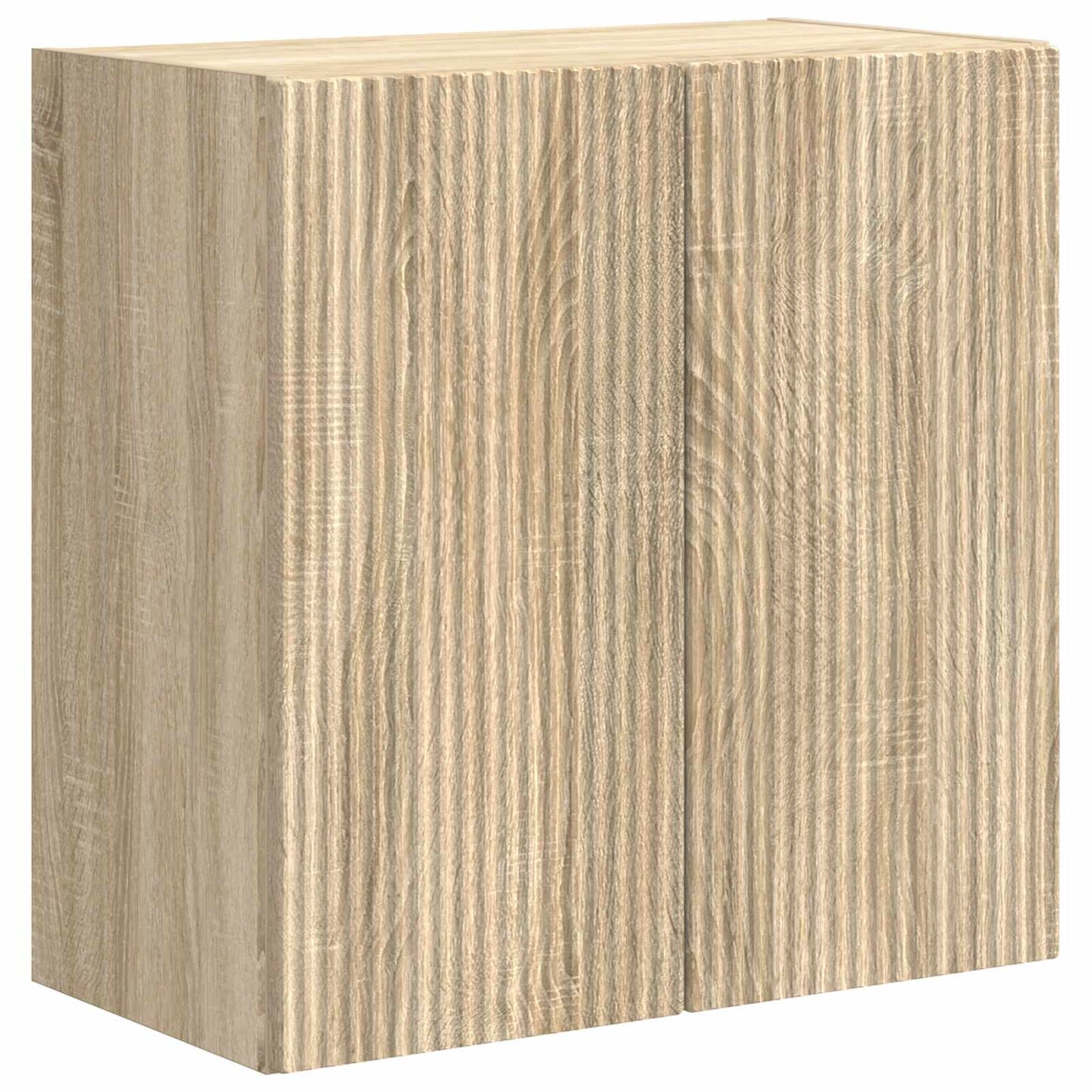TV-Wandregal-Set Wandmontiert 6 pcs Sonoma-Eiche