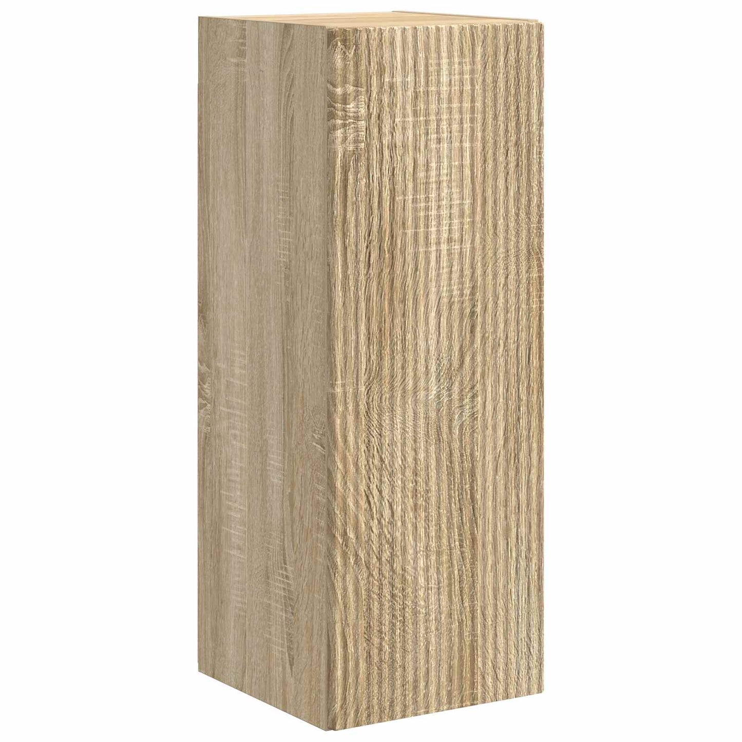 TV-Wandregal-Set Wandmontiert 6 pcs Sonoma-Eiche