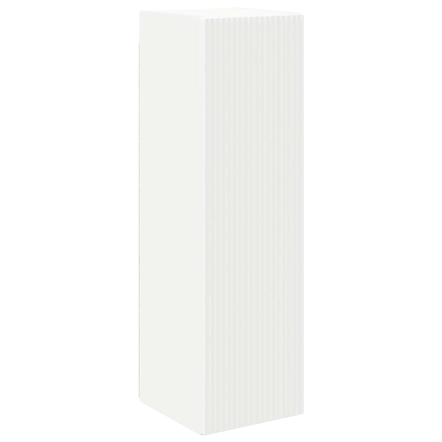 TV-Wandregal-Set Wandmontiert 6 pcs Weiß