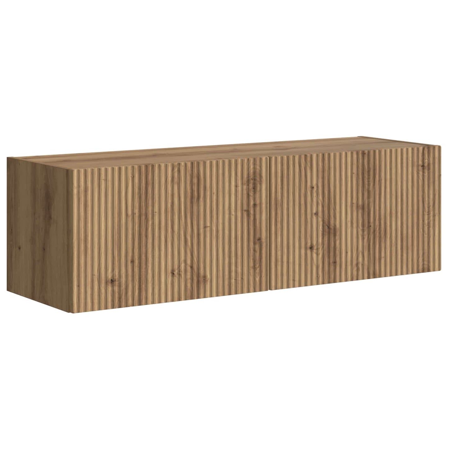 TV-Wandregal-Set Wandmontiert 6 pcs Artisan-Eiche