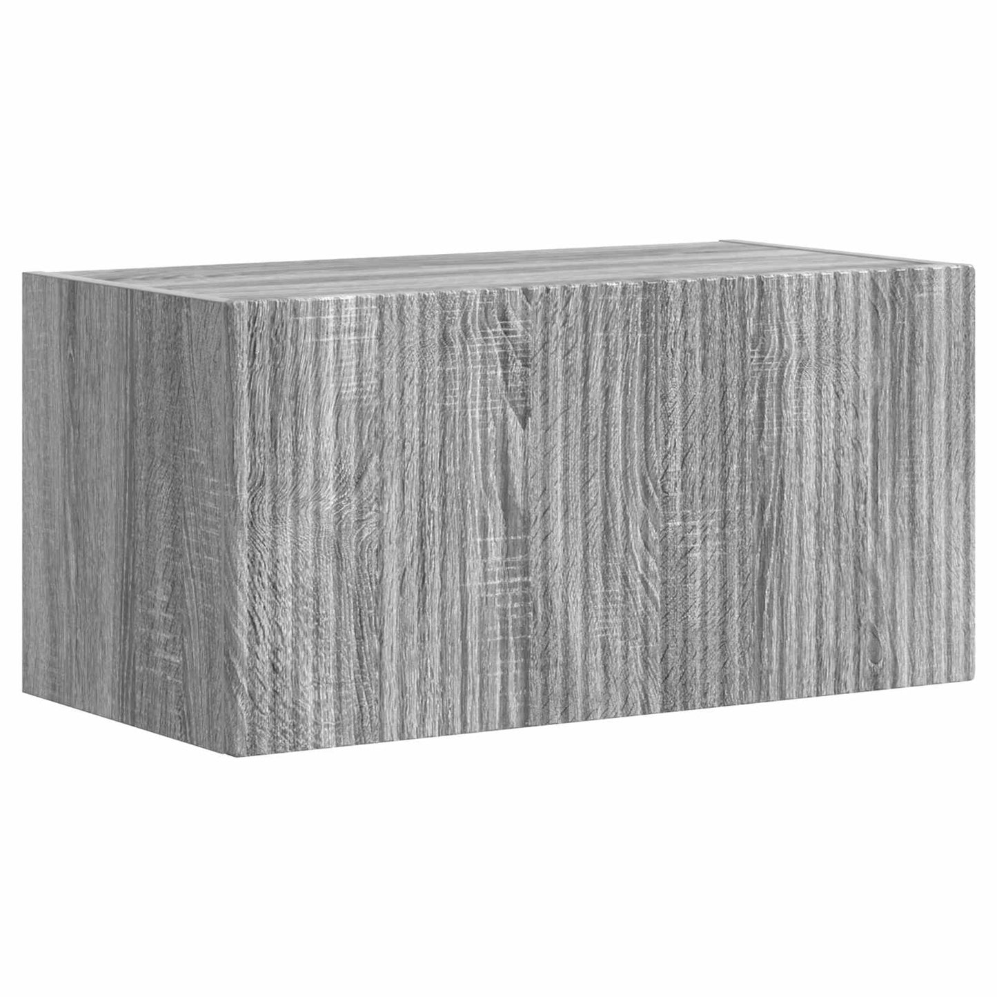 TV-Schrankset Wandmontiert 2 pcs Graues Sonoma Holzwerkstoff