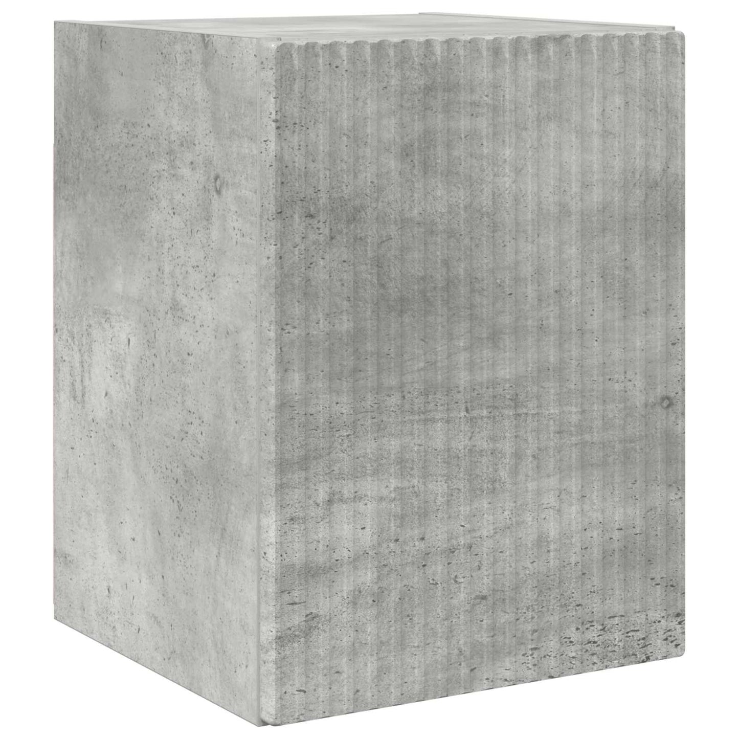TV-Schrankset Wandmontiert 4 pcs Beton Grau Holzwerkstoff