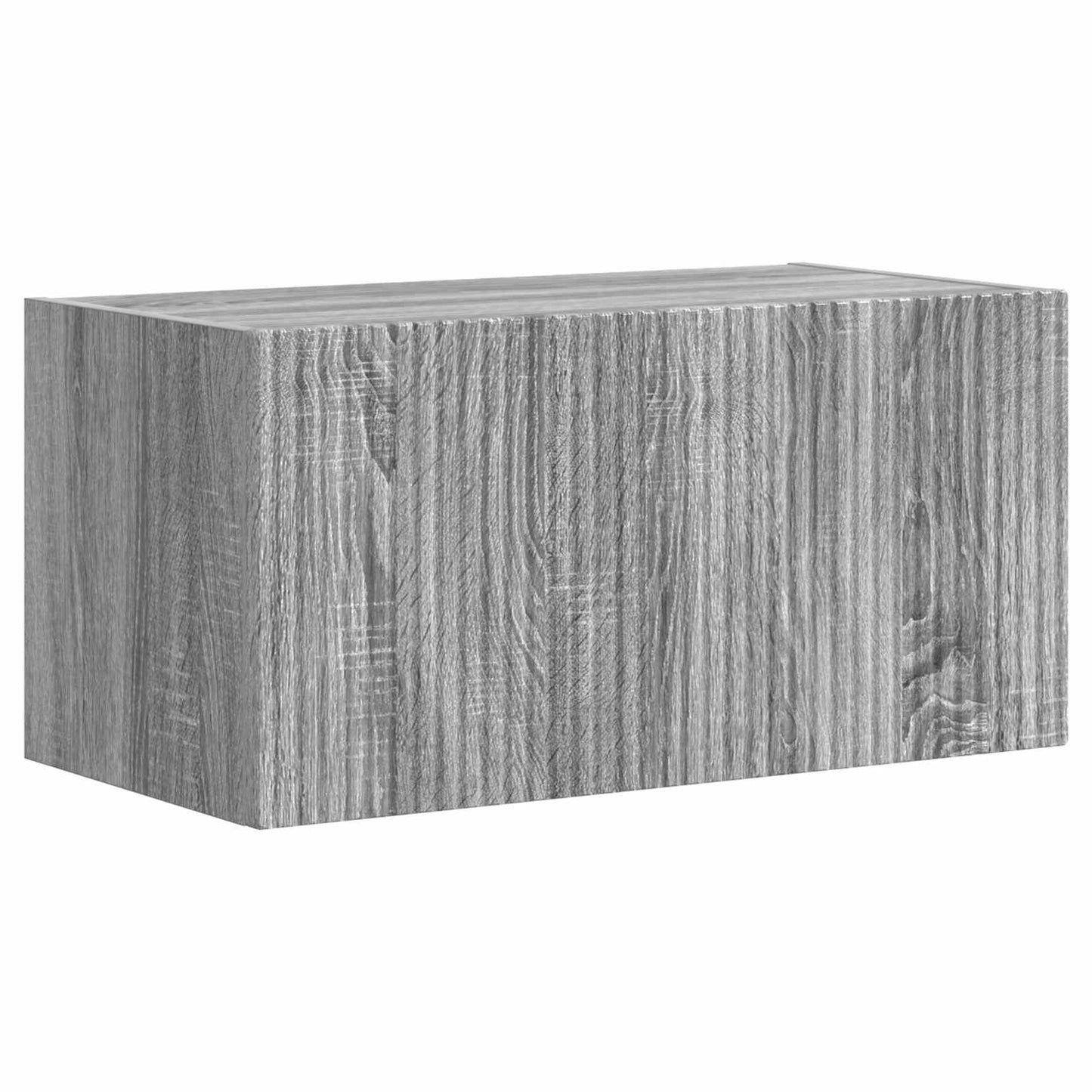 TV-Schrankset Wandmontiert 4 pcs Graues Sonoma Holzwerkstoff