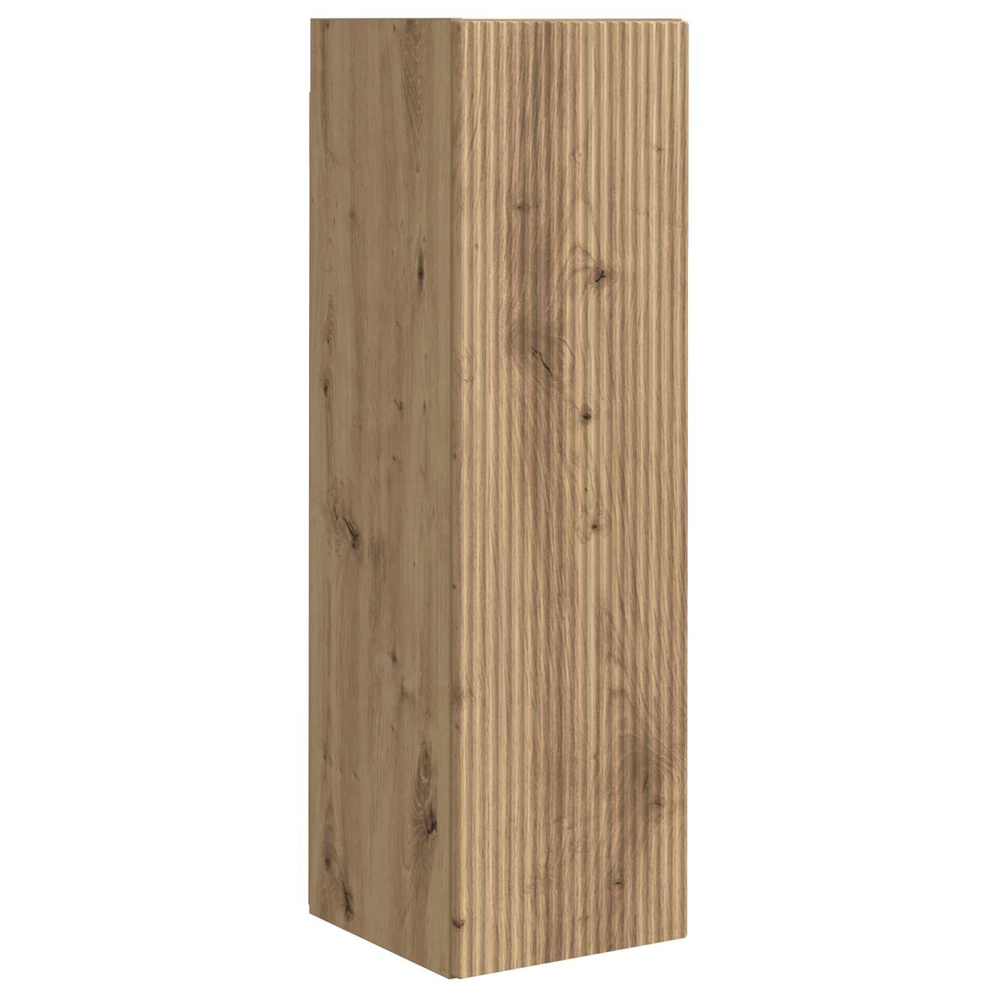 TV-Schrankset Wandmontiert 4 pcs Artisan-Eiche Holzwerkstoff