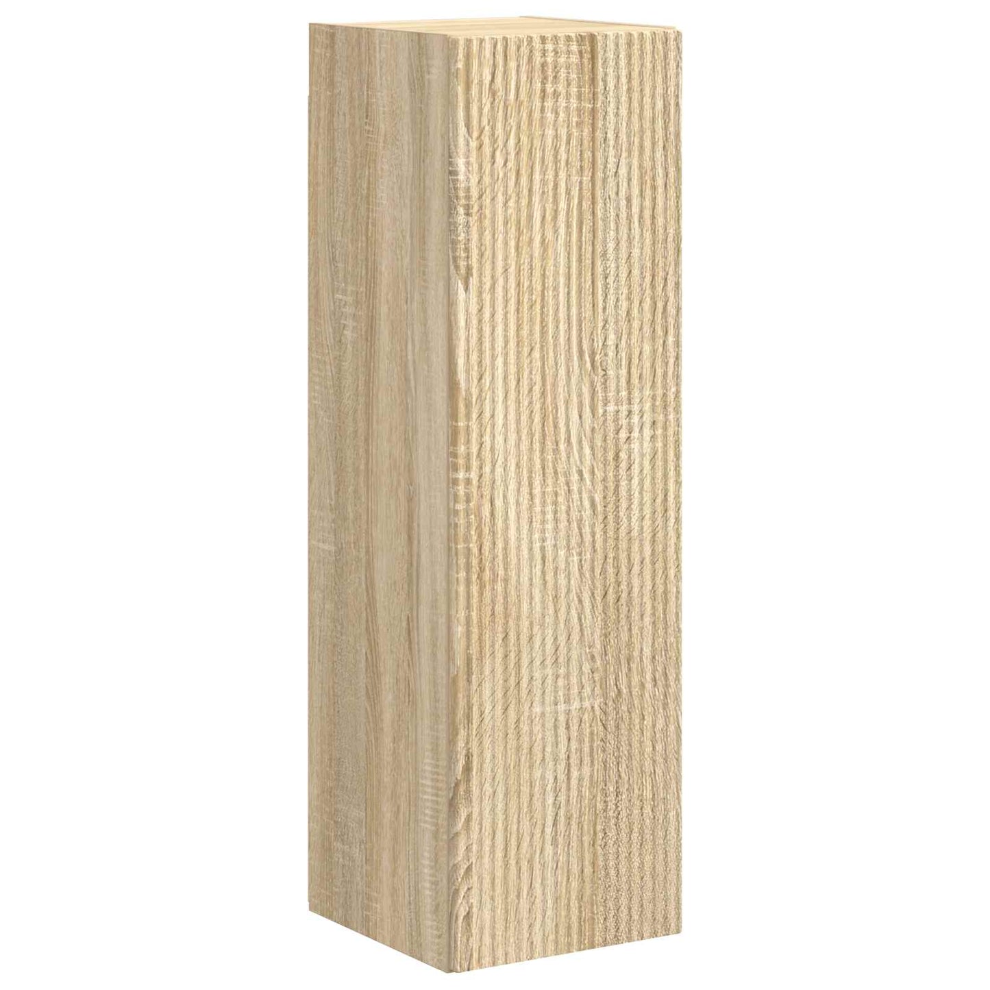 TV-Schrankset Wandmontiert 4 pcs Sonoma-Eiche Holzwerkstoff
