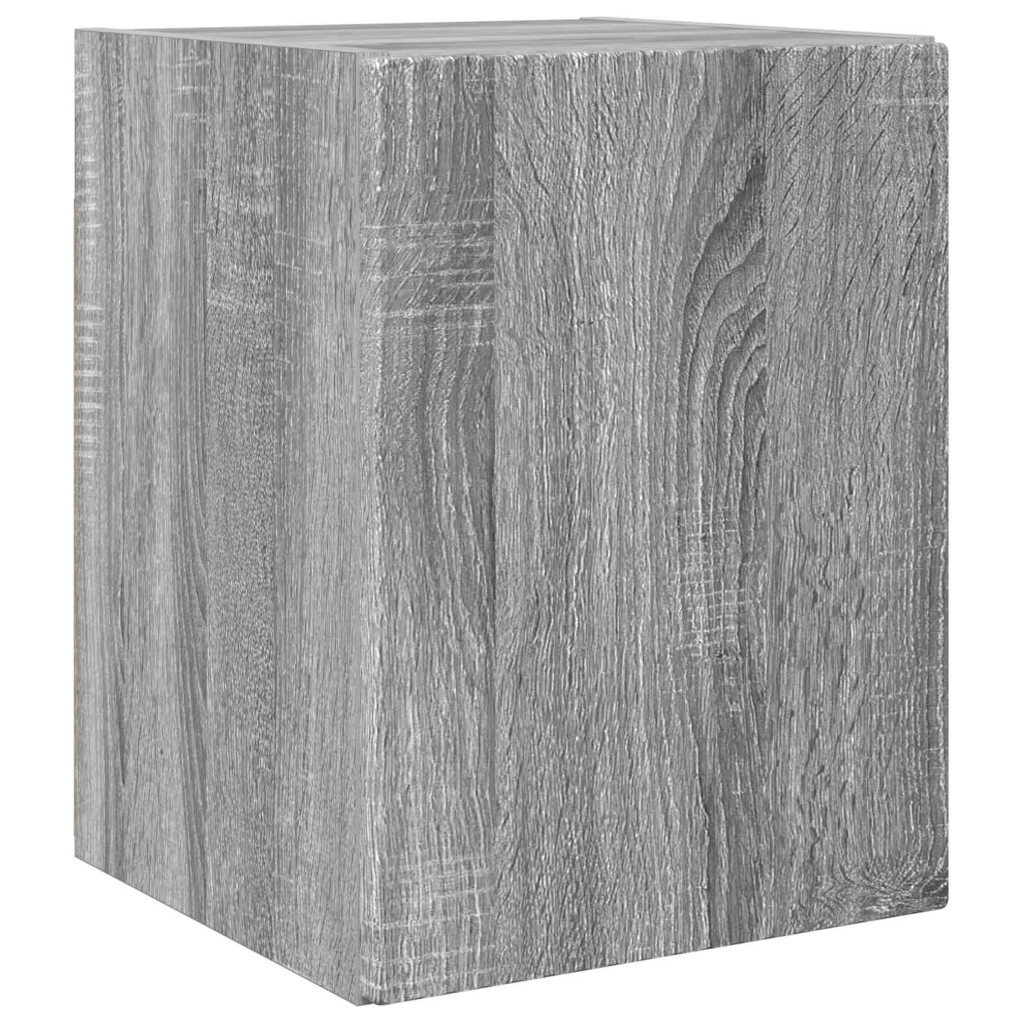 TV-Schrankset Wandmontiert 3 pcs Graues Sonoma Holzwerkstoff