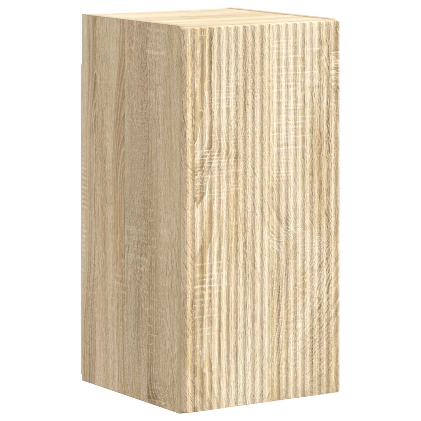 TV-Schrankset Wandmontiert 4 pcs Sonoma-Eiche Holzwerkstoff