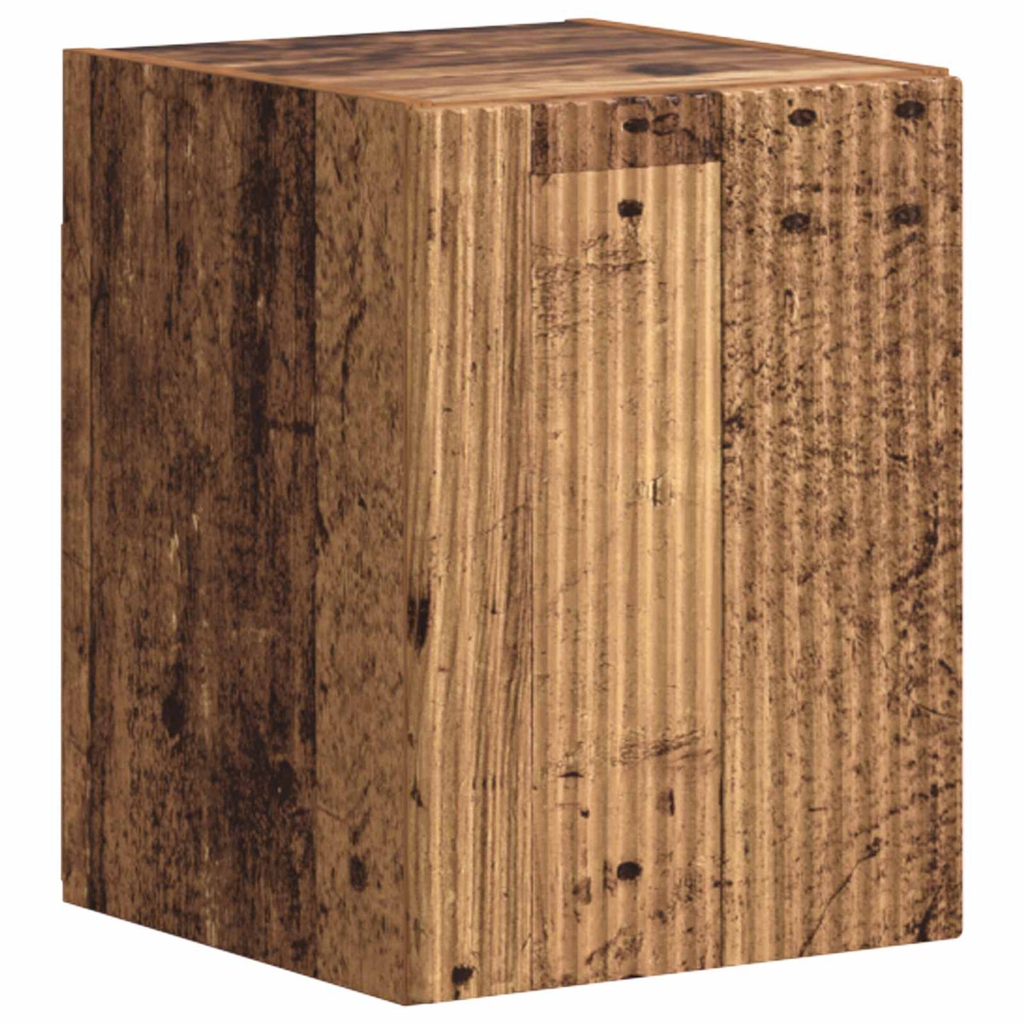 TV-Schrankset Wandmontiert 4 pcs Altholz Holzwerkstoff