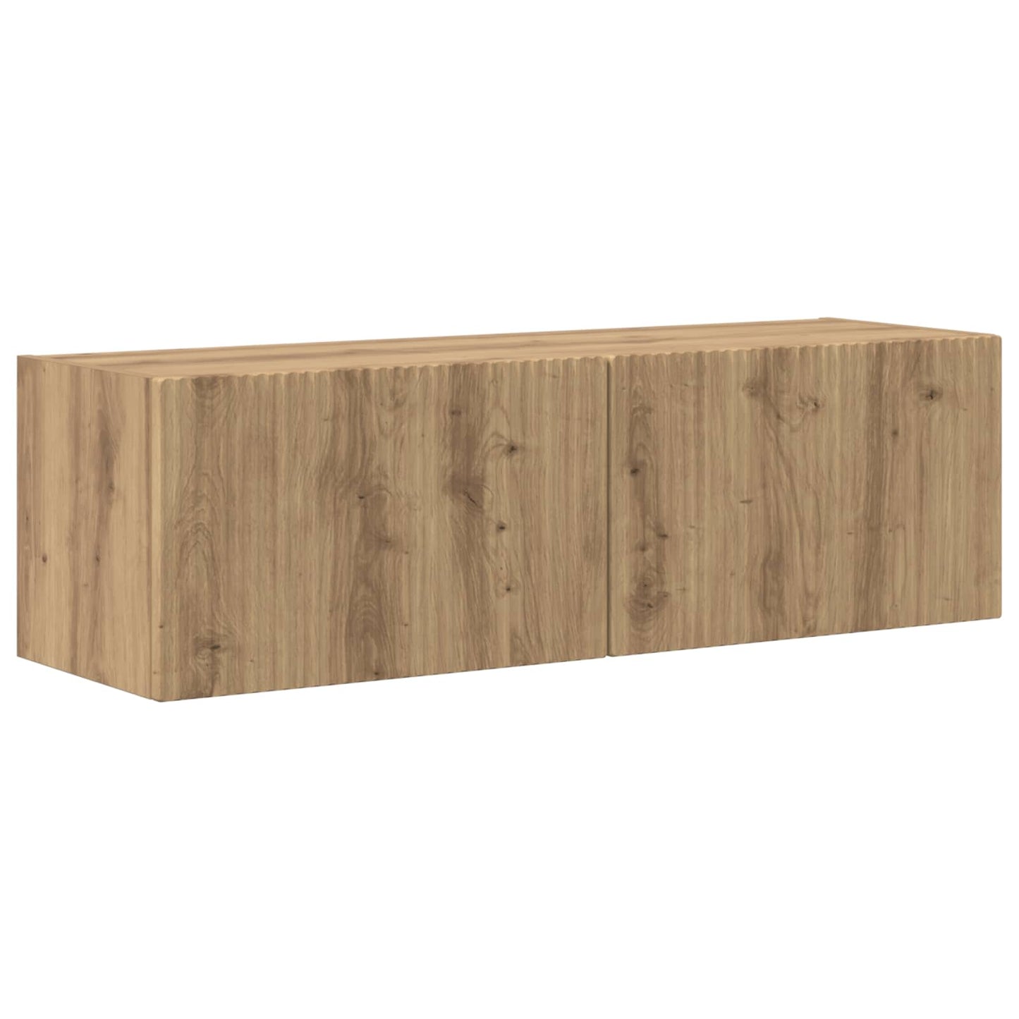 TV-Schrankset Wandmontiert 4 pcs Sonoma-Eiche Holzwerkstoff