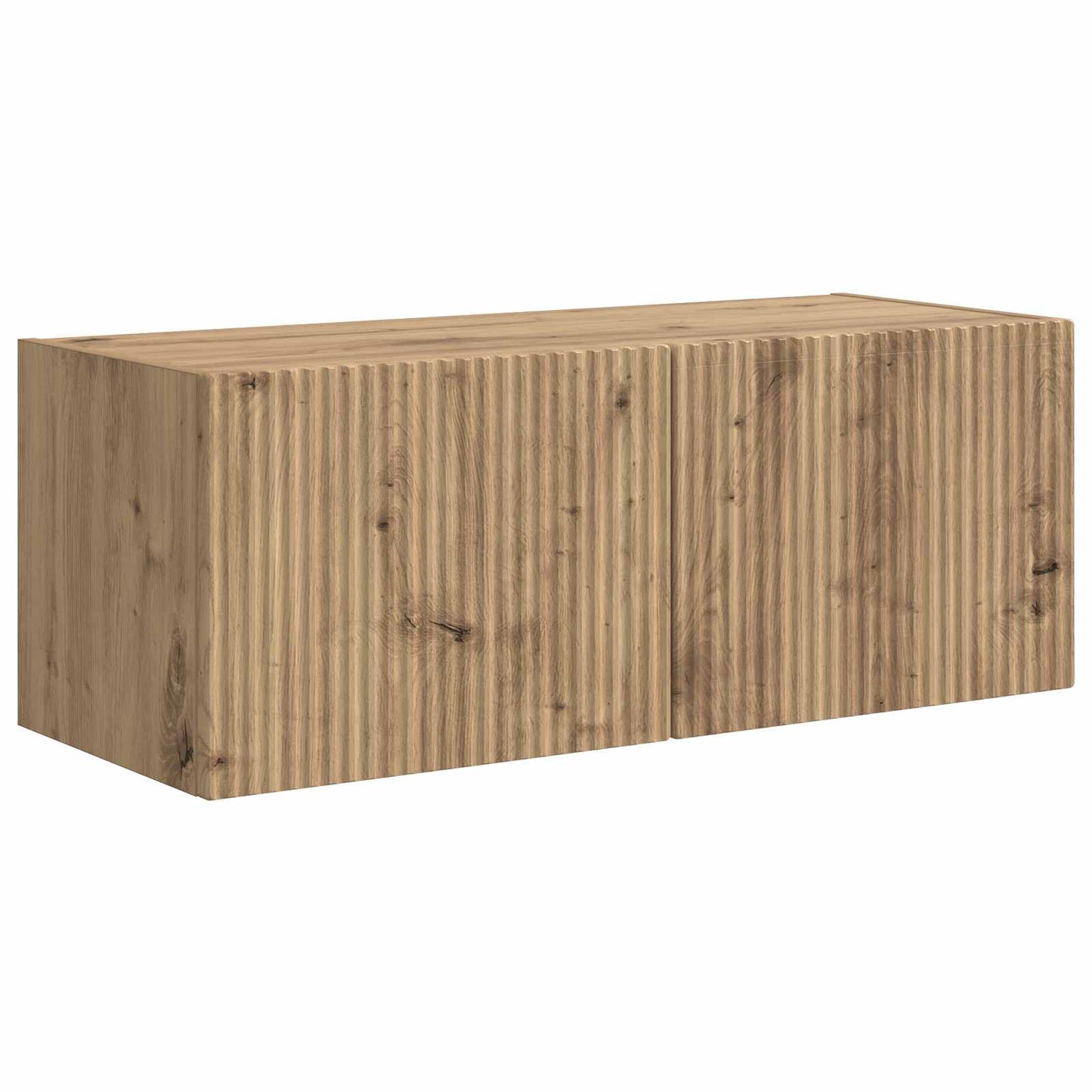 TV-Schrankset Wandmontiert 4 pcs Graues Sonoma Holzwerkstoff