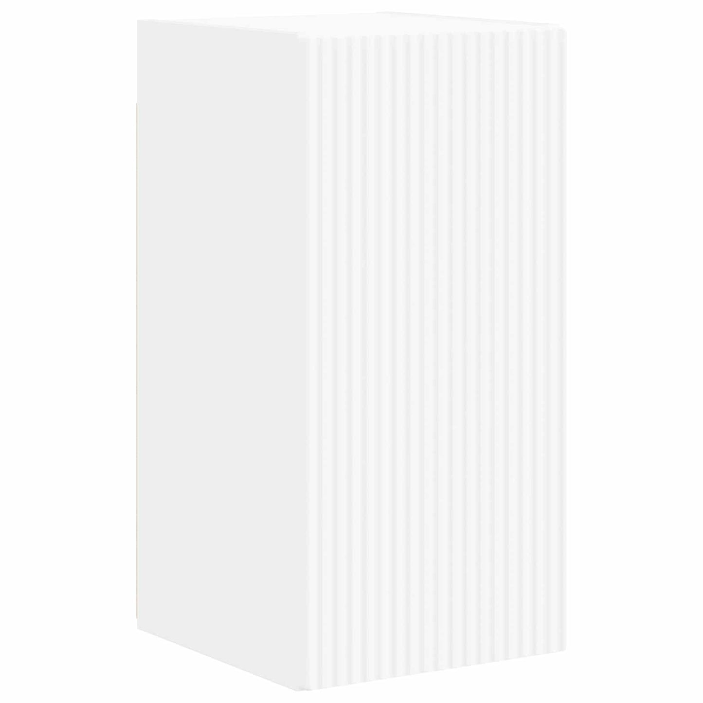 TV-Schrankset Wandmontiert 5 pcs Weiß Holzwerkstoff