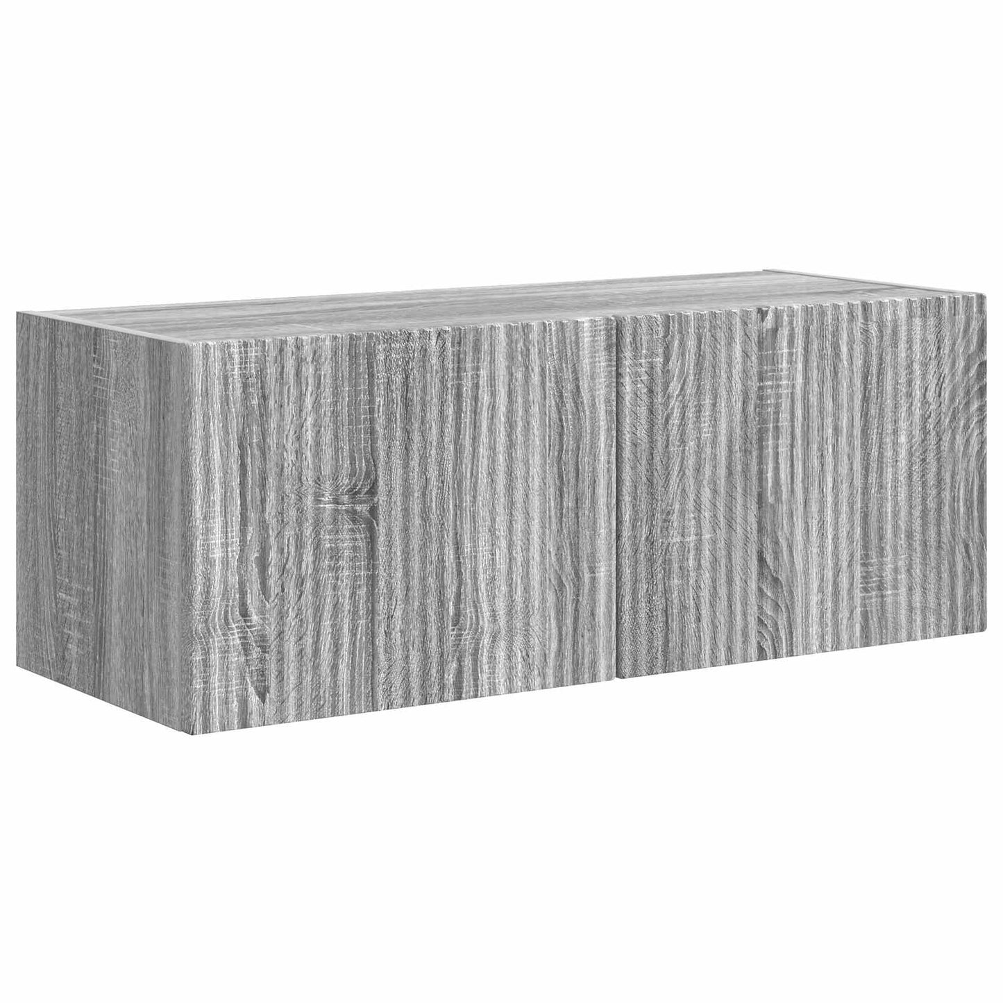 TV-Schrankset Wandmontiert 5 pcs Graues Sonoma Holzwerkstoff