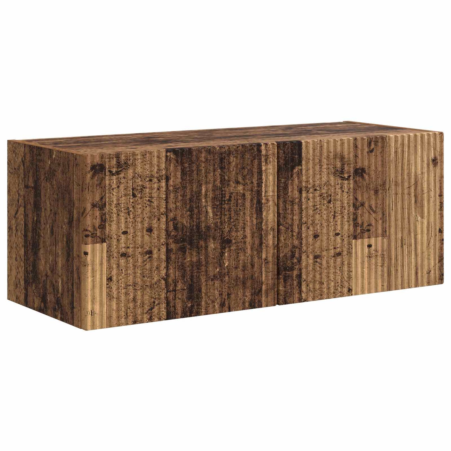 TV-Schrankset Wandmontiert 5 pcs Altholz Holzwerkstoff
