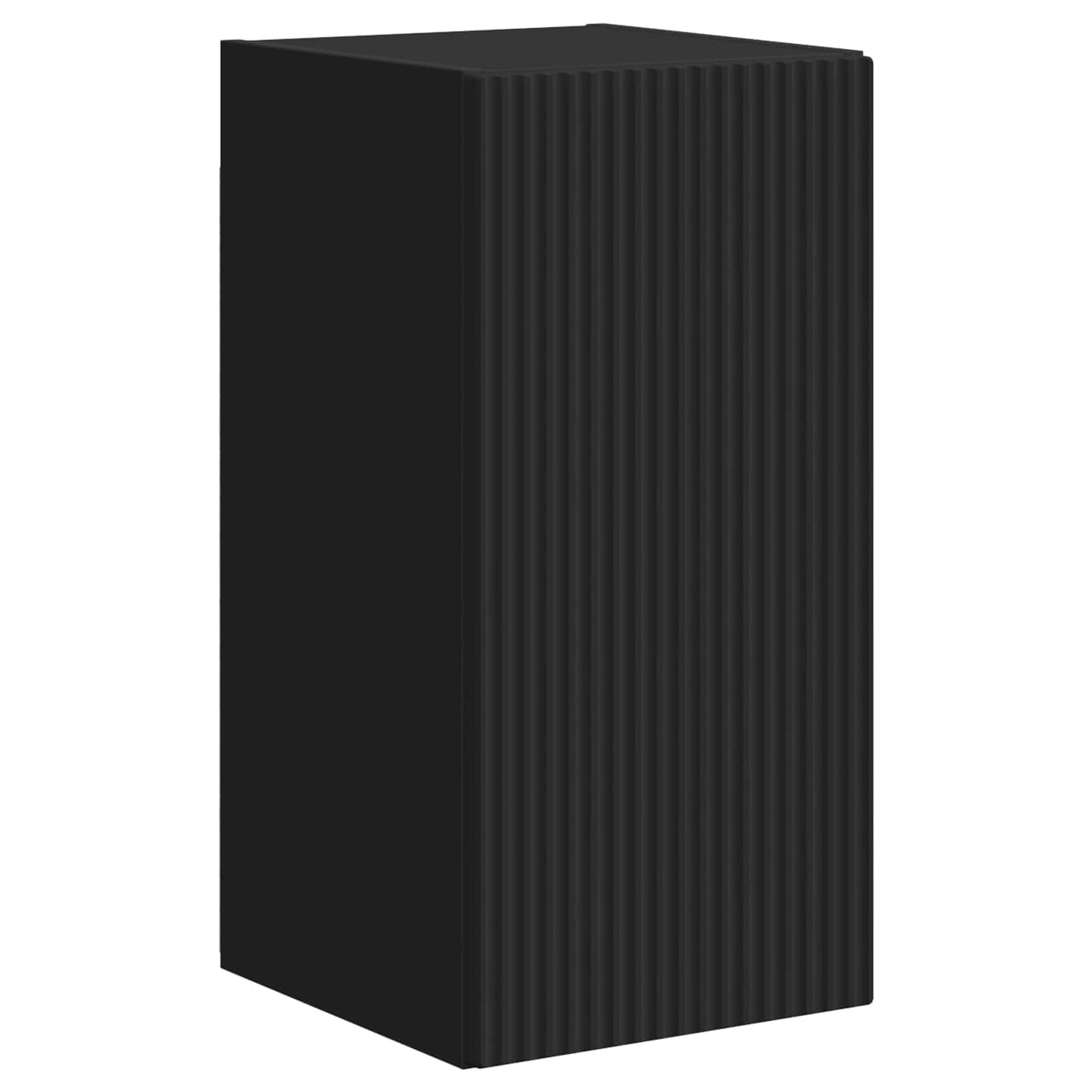 TV-Schrankset 5 pcs Schwarz Holzwerkstoff