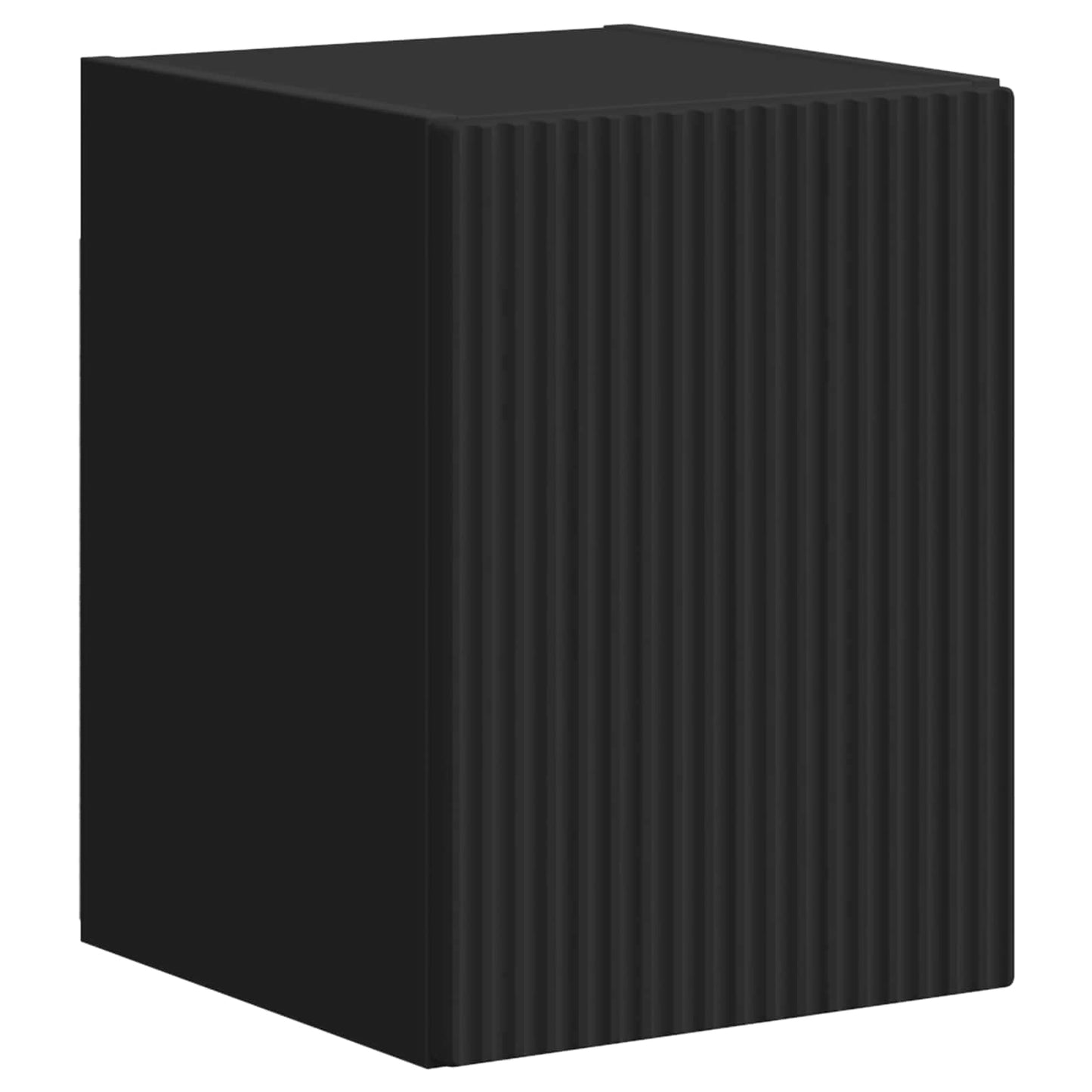 TV-Schrankset 5 pcs Schwarz Holzwerkstoff