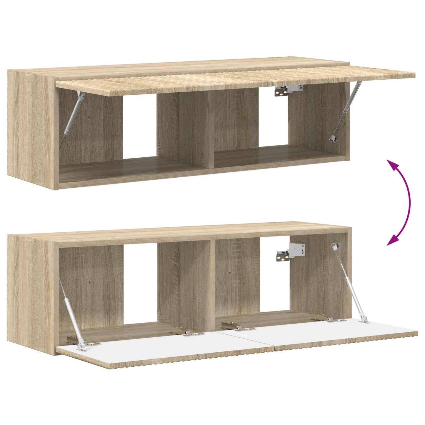 TV-Schränk 5 pcs Sonoma-Eiche