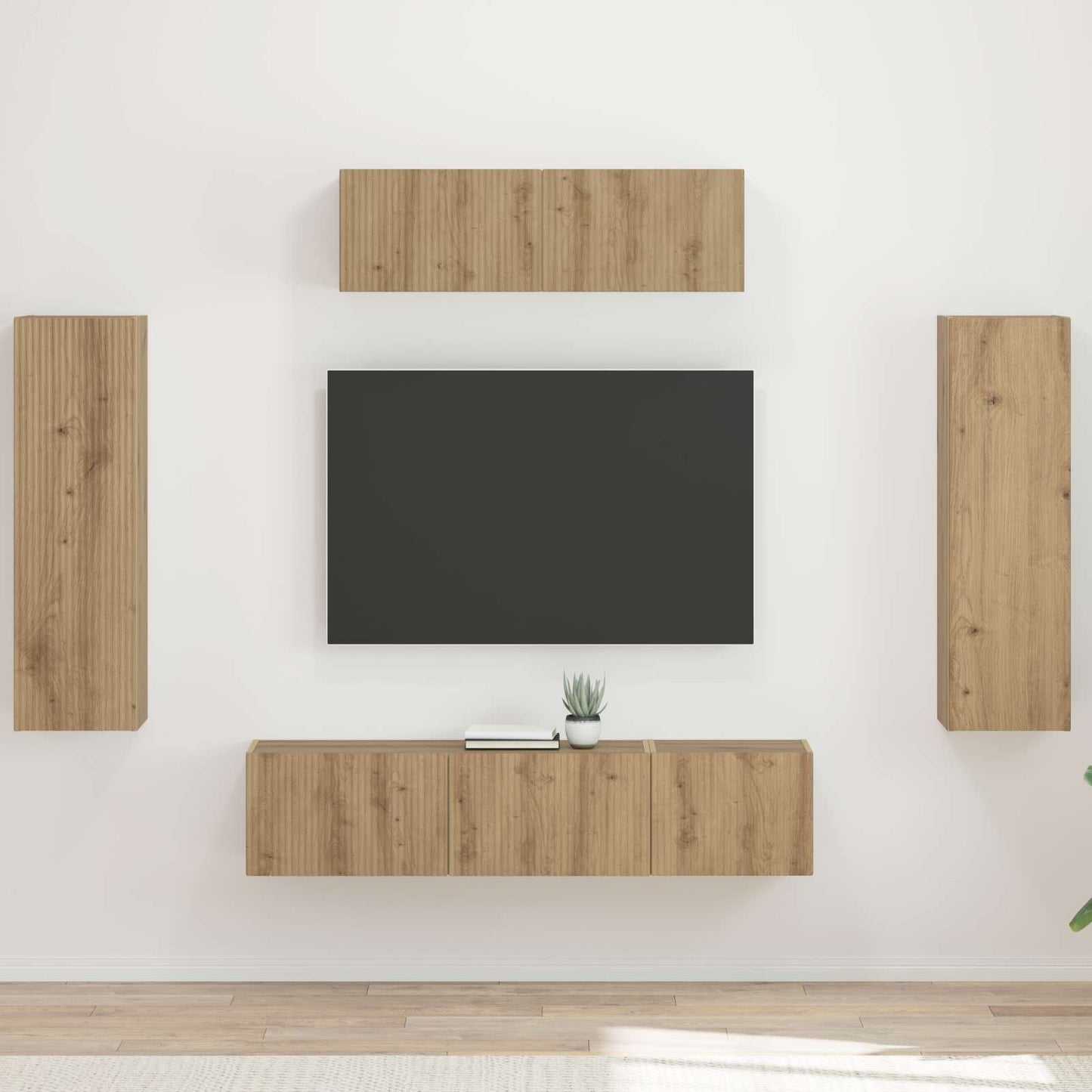 TV-Schränk 5 pcs Artisan-Eiche