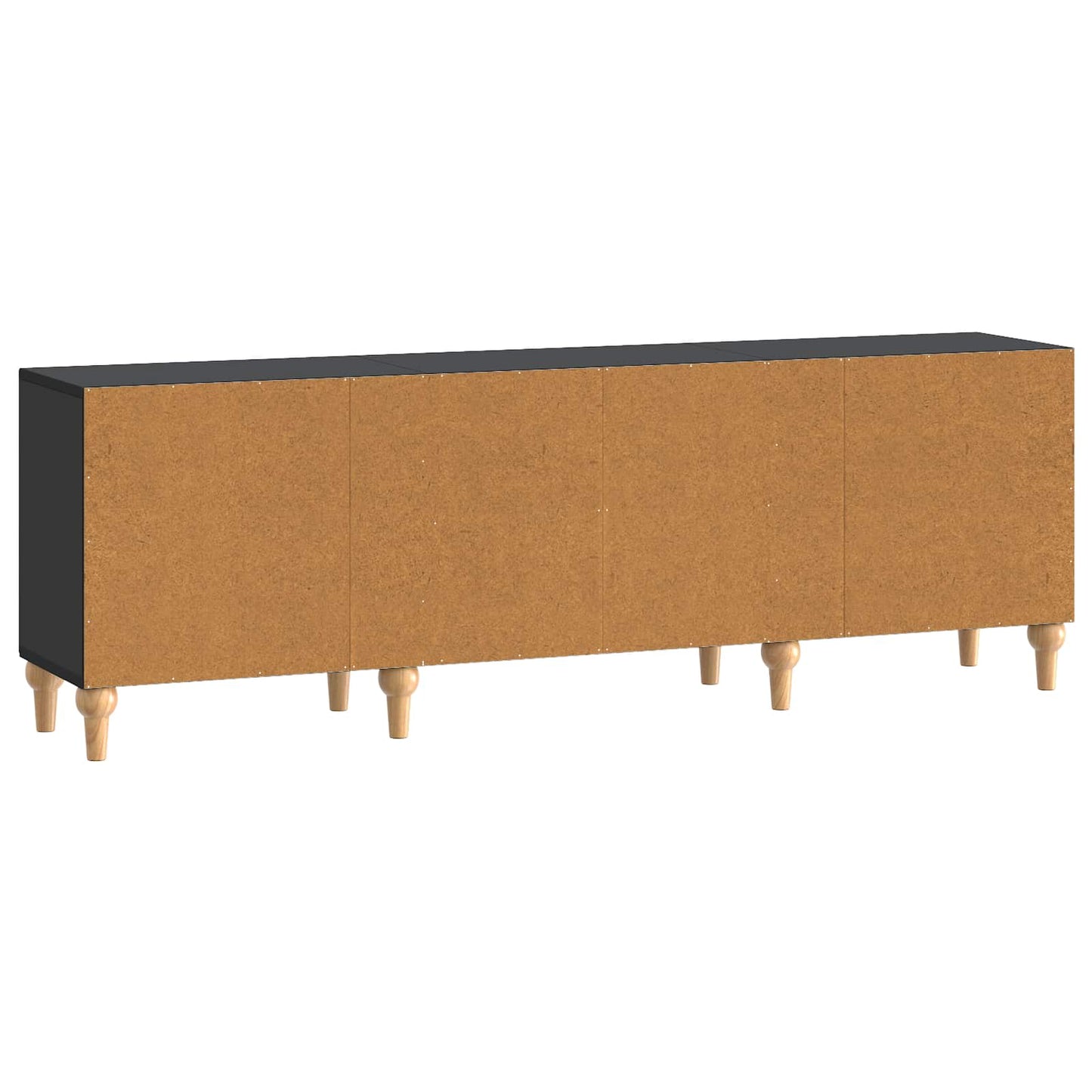 TV-Schränk Schwarz 150 x 31 x 50 cm Holzwerkstoff