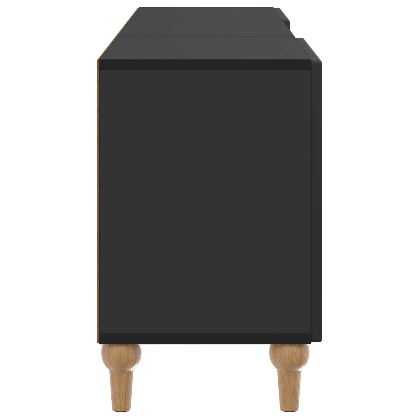TV-Schränk Schwarz 150 x 31 x 50 cm Holzwerkstoff