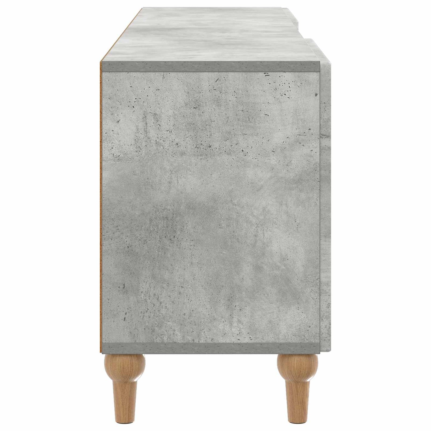 TV-Schränk Betongrau 150 x 31 x 50 cm Holzwerkstoff