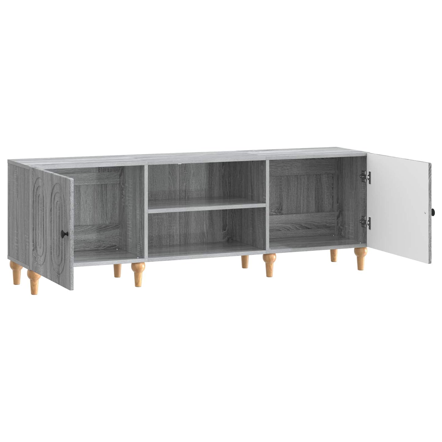 TV-Schränk Graues Sonoma 150 x 31 x 50 cm Holzwerkstoff