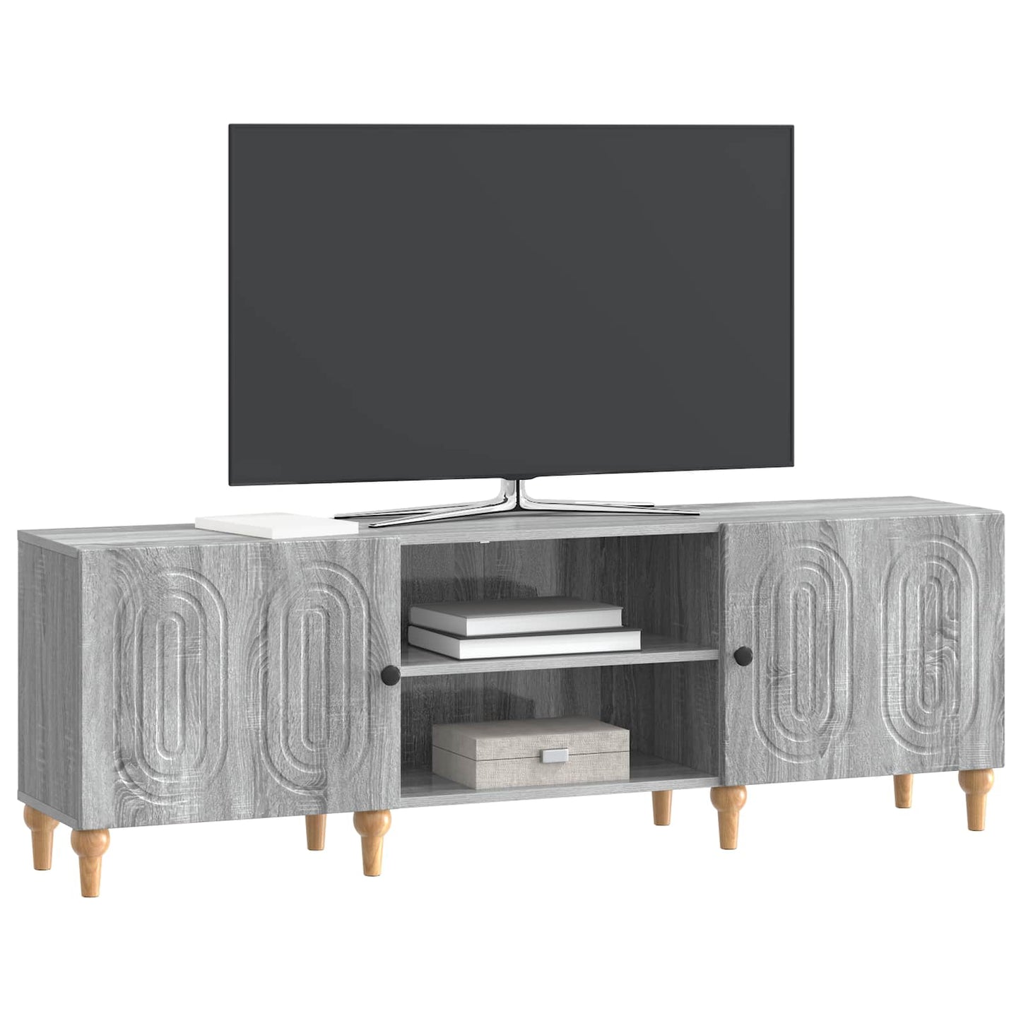 TV-Schränk Graues Sonoma 150 x 31 x 50 cm Holzwerkstoff