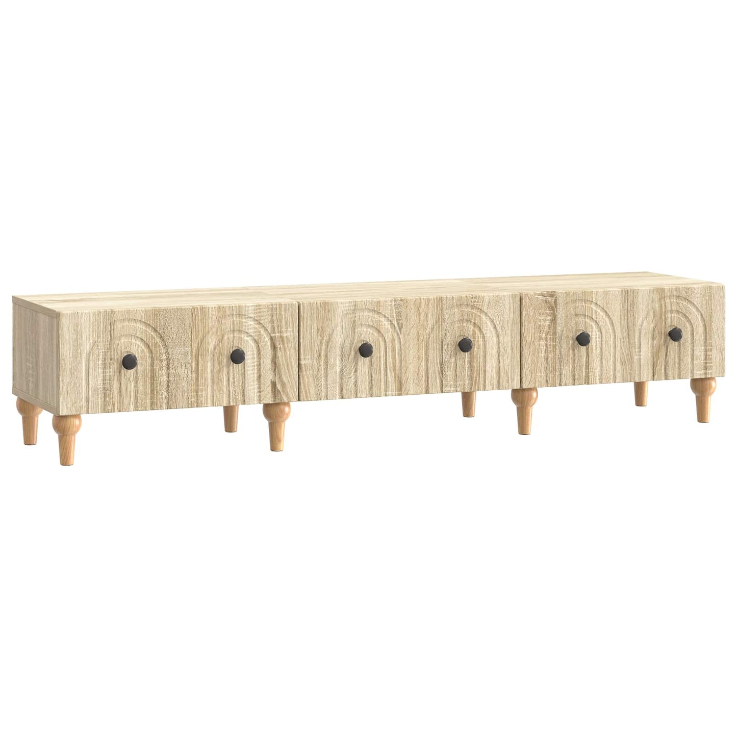 TV-Schränk Sonoma-Eiche 147 x 34,5 x 30 cm Holzwerkstoff