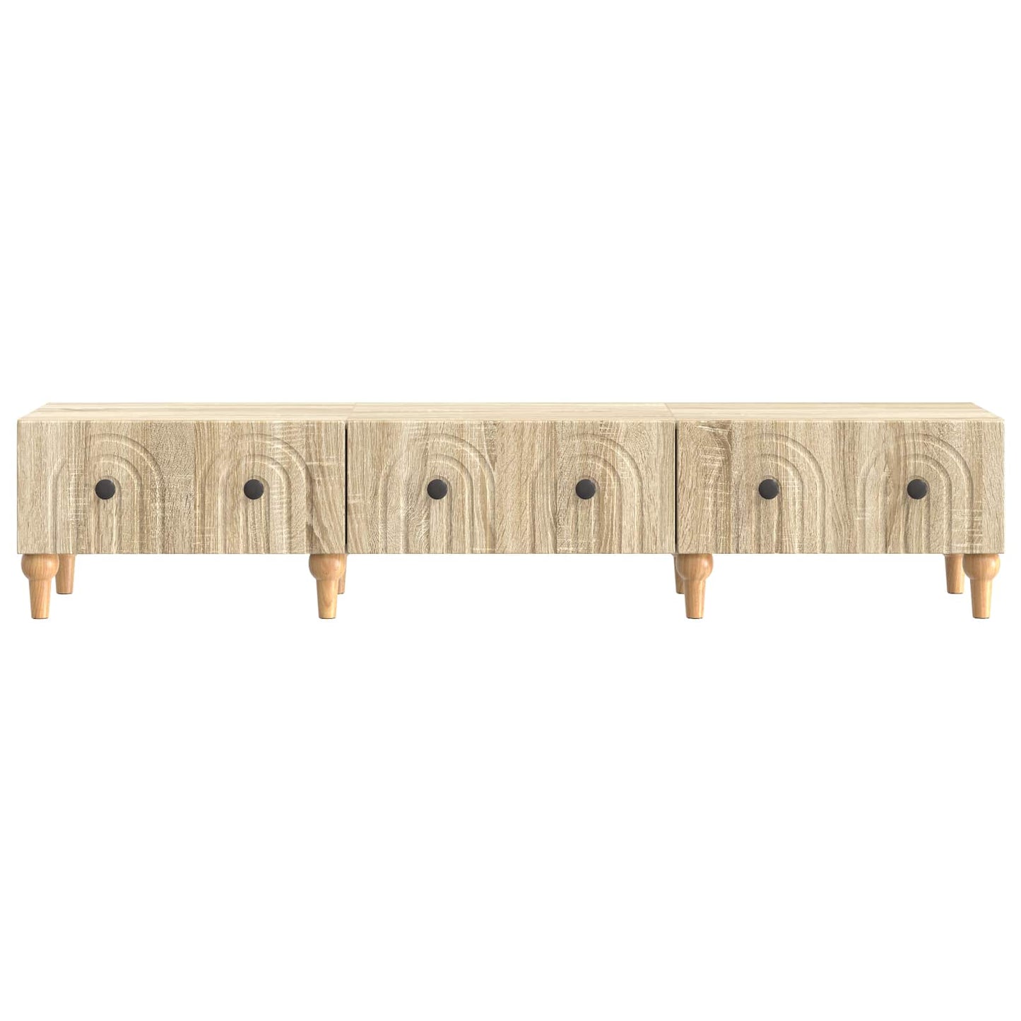 TV-Schränk Sonoma-Eiche 147 x 34,5 x 30 cm Holzwerkstoff
