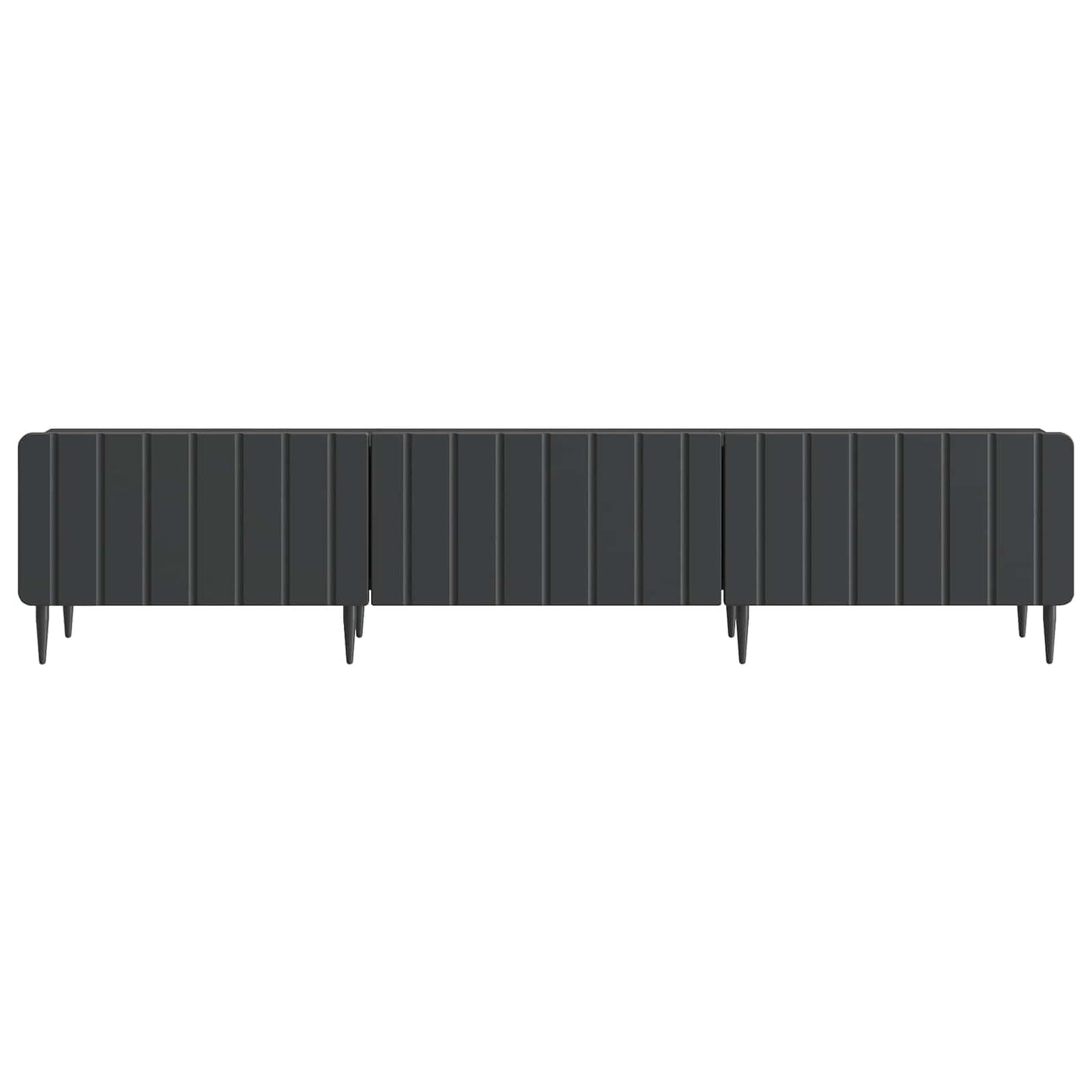 TV-Schränk Schwarz 147 x 34,5 x 32 cm Holzwerkstoff