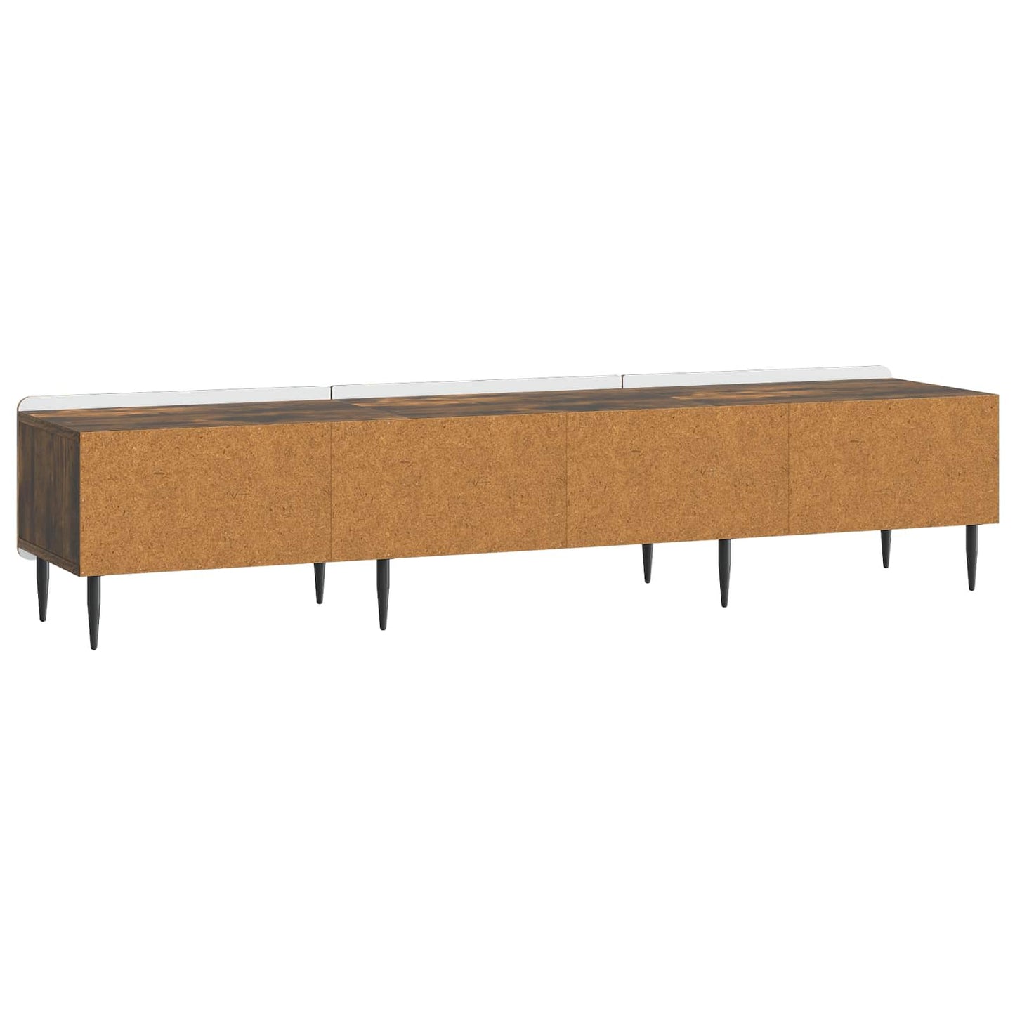 TV-Schränk Geräucherte Eiche 147 x 34,5 x 32 cm Holzwerkstoff