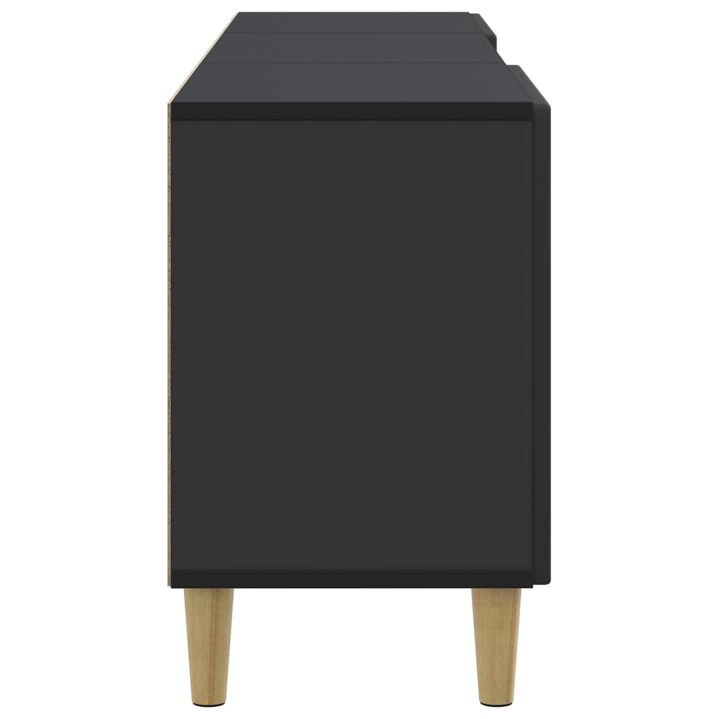 TV-Schränk Schwarz 150 x 31 x 50 cm Holzwerkstoff