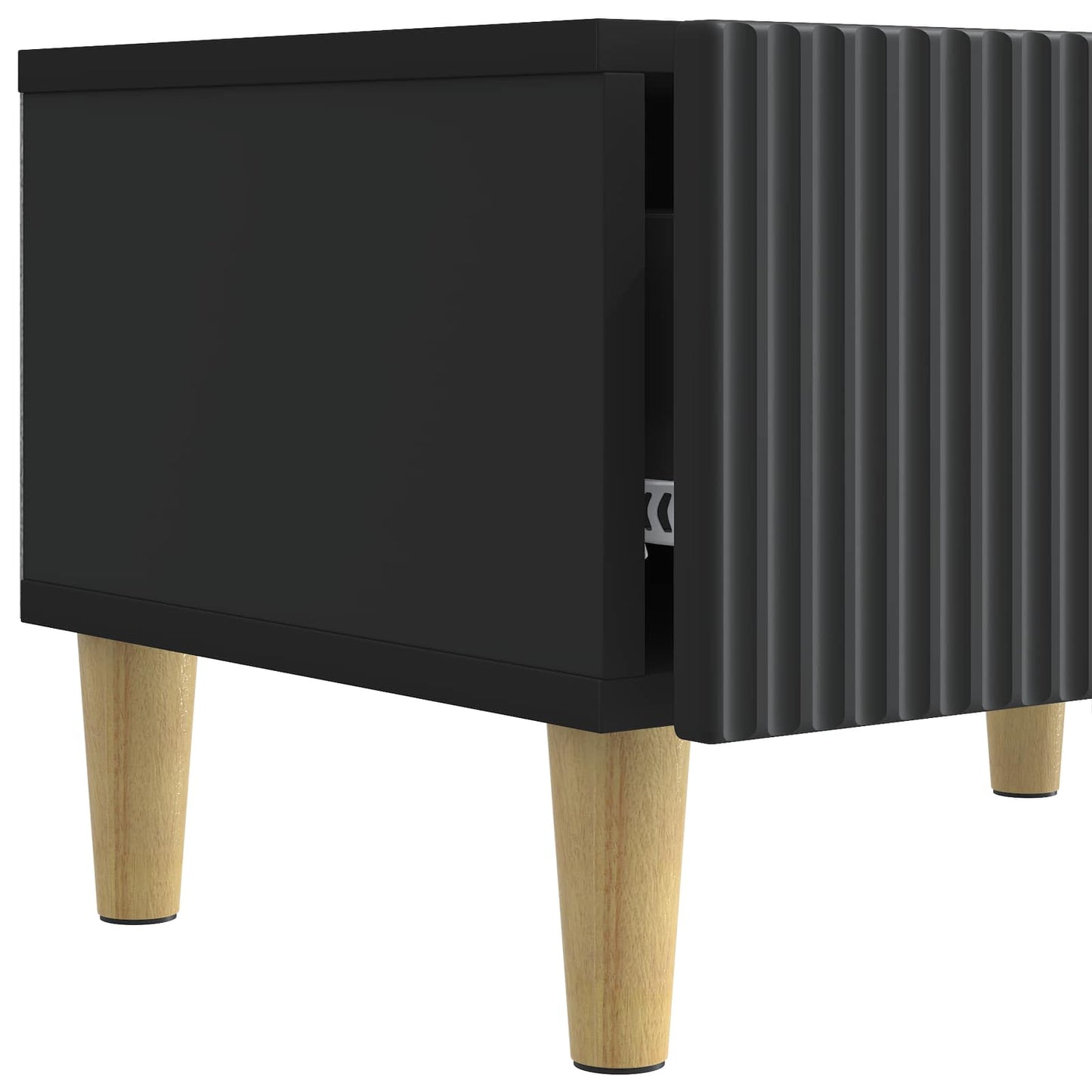 TV-Schränk Schwarz 147 x 34,5 x 30 cm Holzwerkstoff
