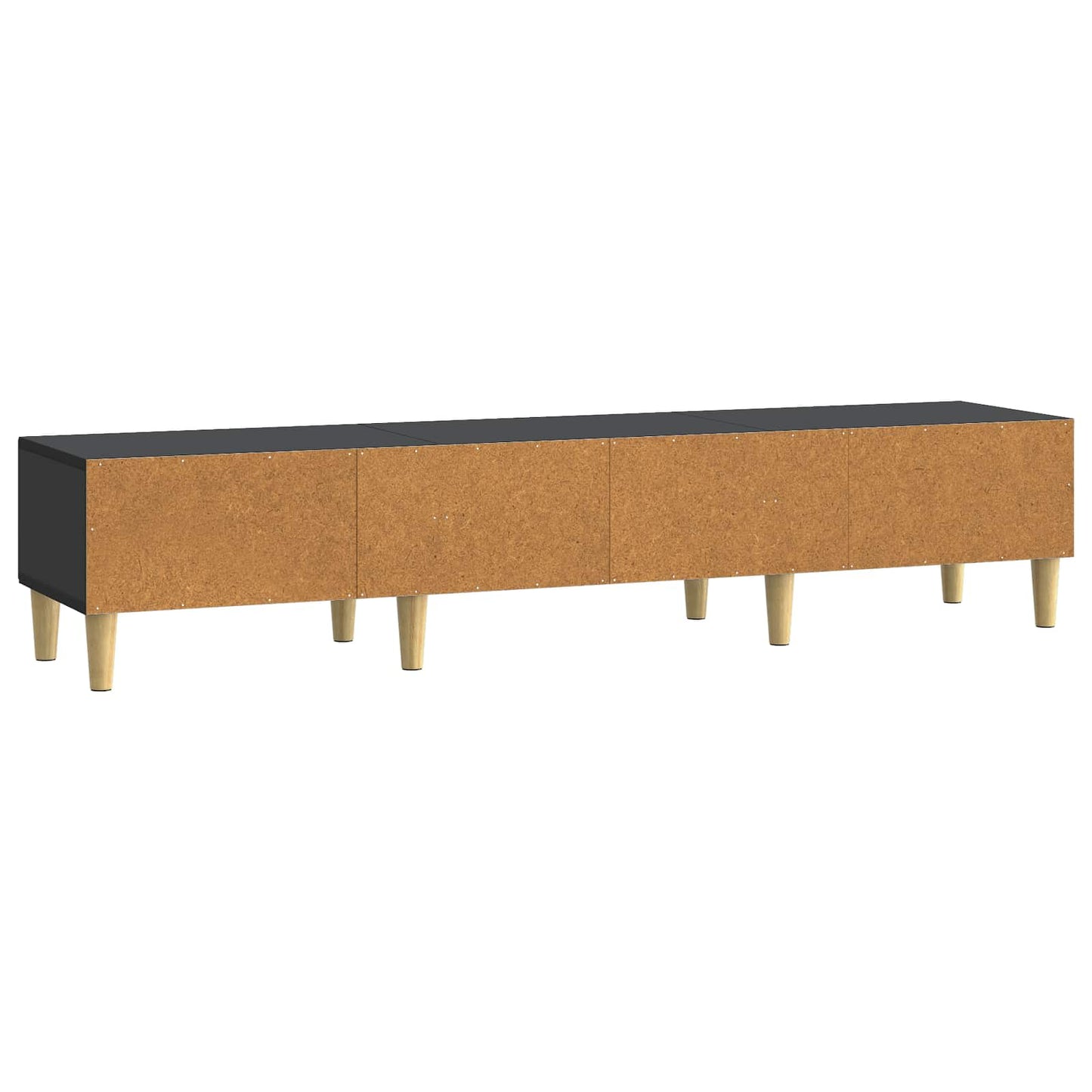 TV-Schränk Schwarz 147 x 34,5 x 30 cm Holzwerkstoff