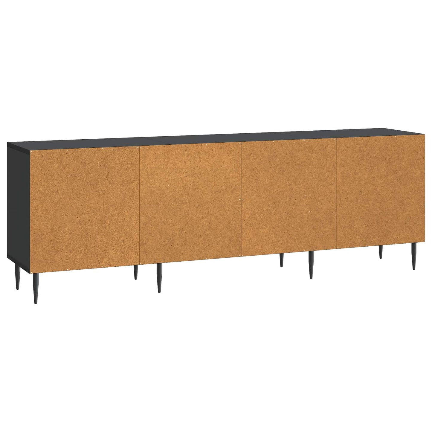 TV-Schränk Schwarz 150 x 31 x 50 cm Holzwerkstoff