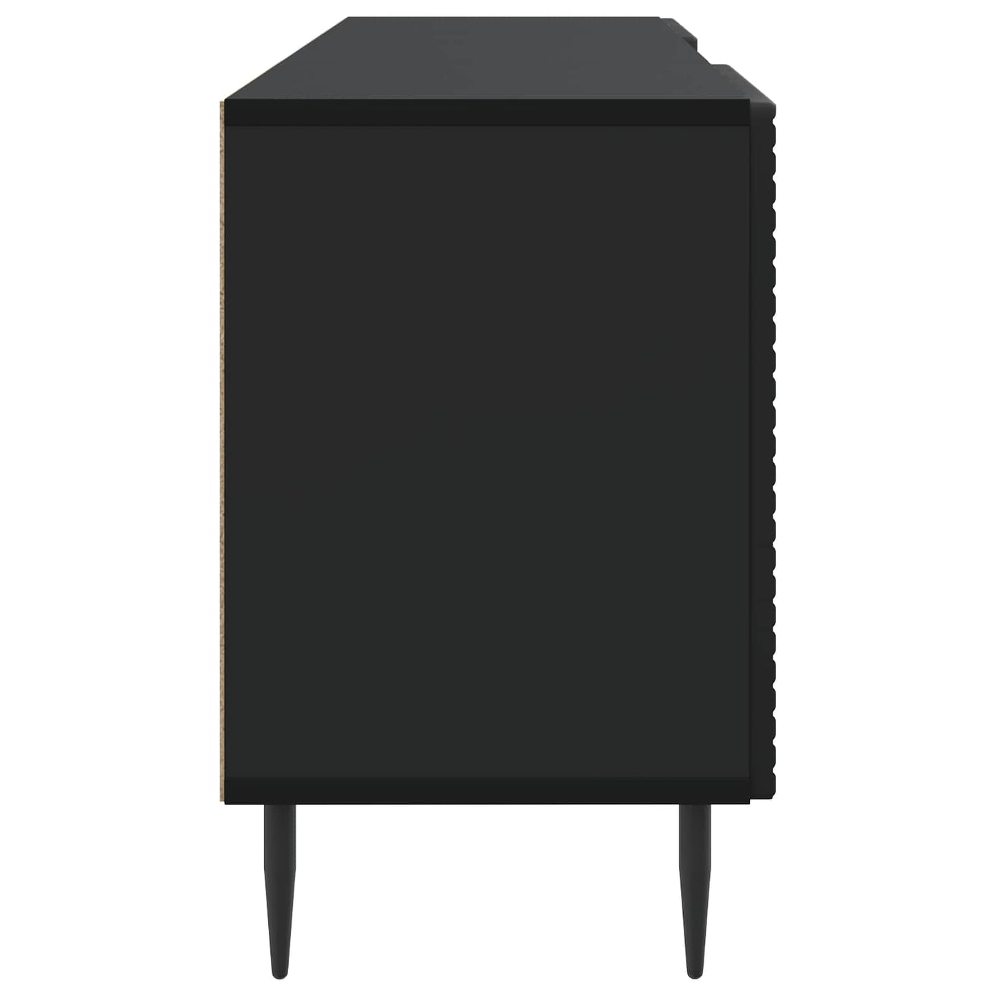TV-Schränk Schwarz 150 x 31 x 50 cm Holzwerkstoff