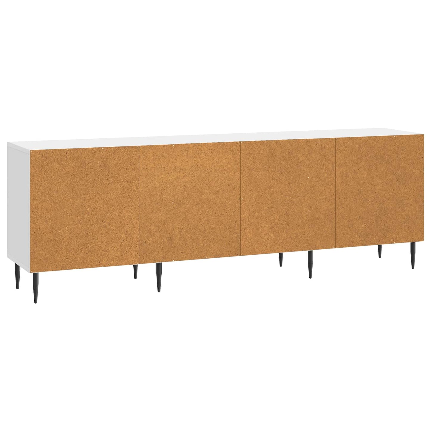 TV-Schränk Hochglanz Weiß 150 x 31 x 50 cm Holzwerkstoff