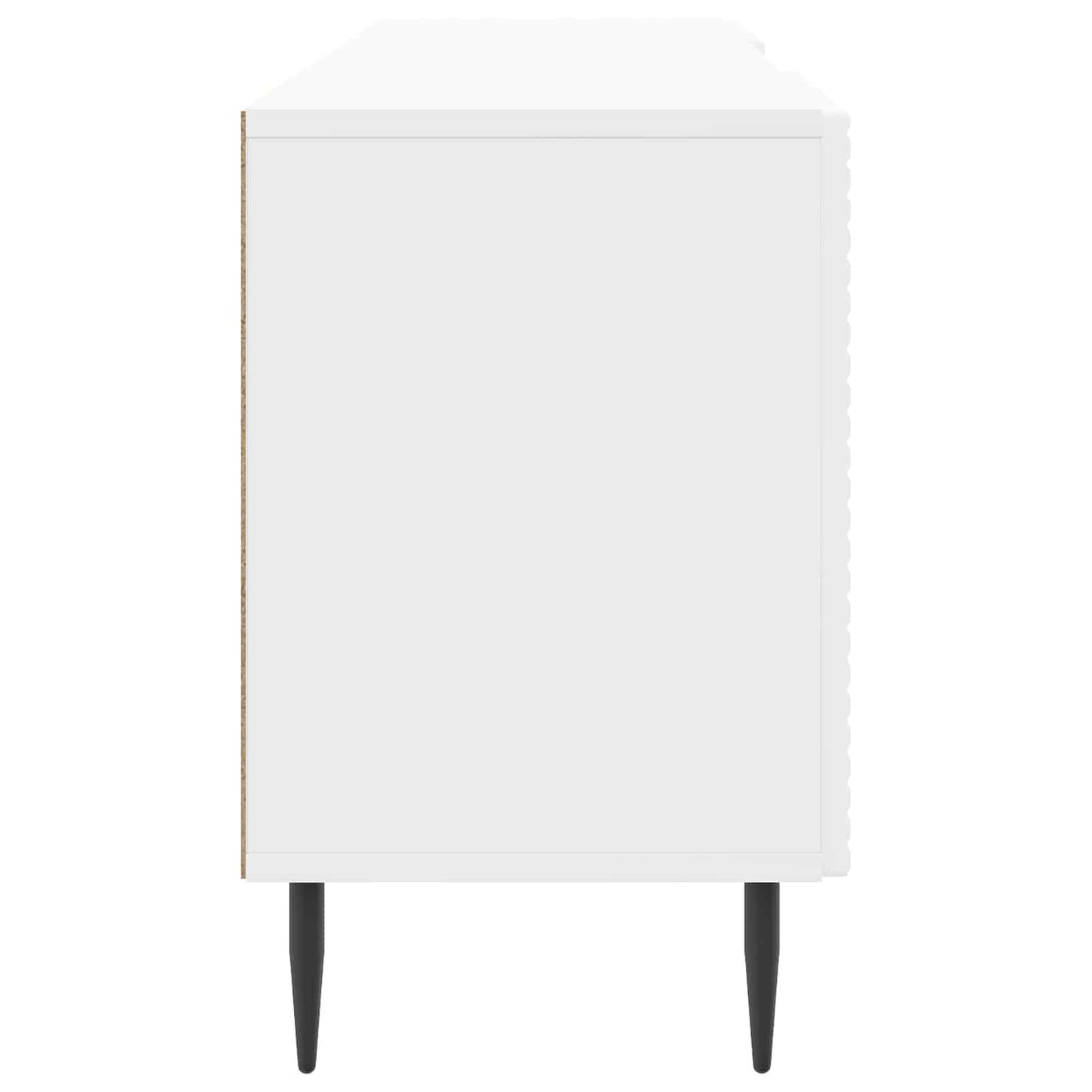 TV-Schränk Hochglanz Weiß 150 x 31 x 50 cm Holzwerkstoff
