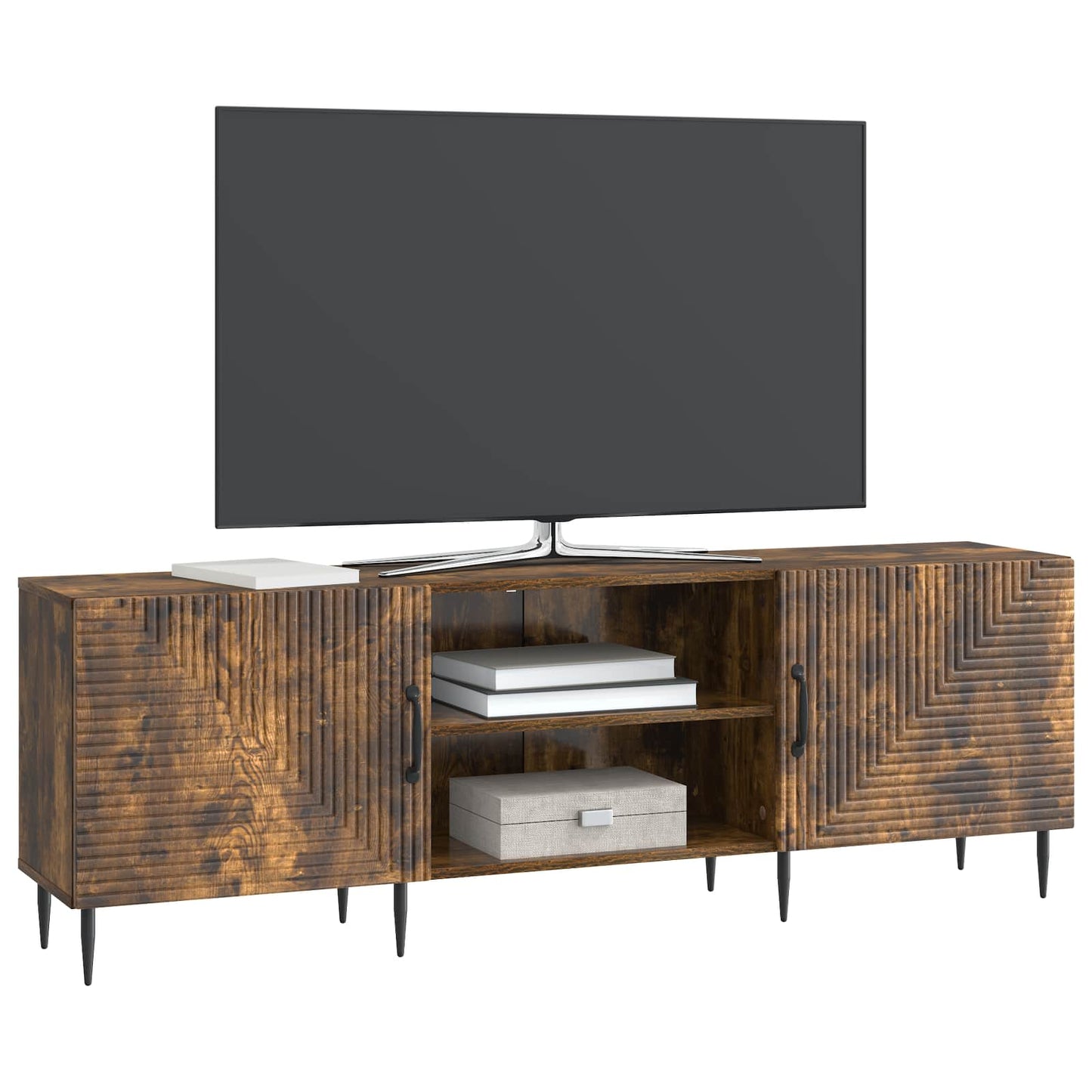 TV-Schränk Geräucherte Eiche 150 x 31 x 50 cm Holzwerkstoff