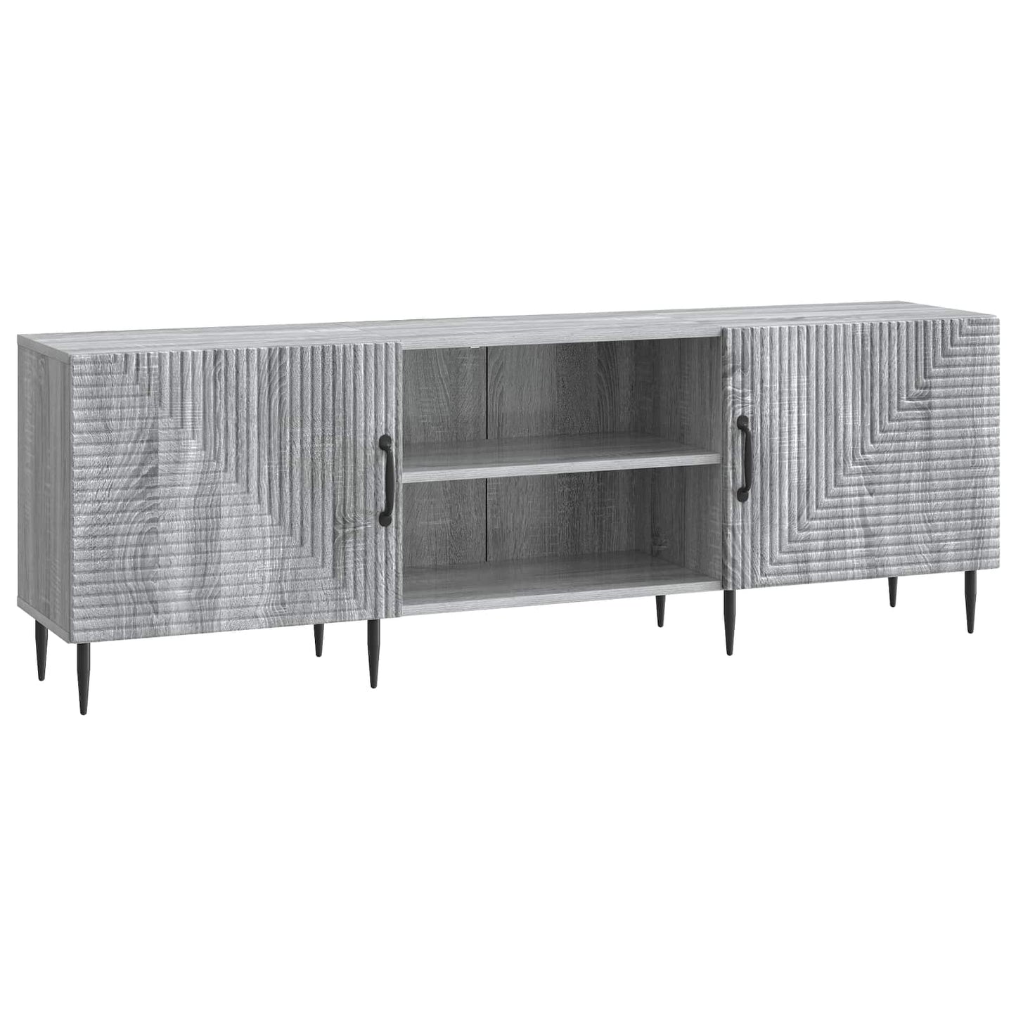 TV-Schränk Graues Sonoma 150 x 31 x 50 cm Holzwerkstoff