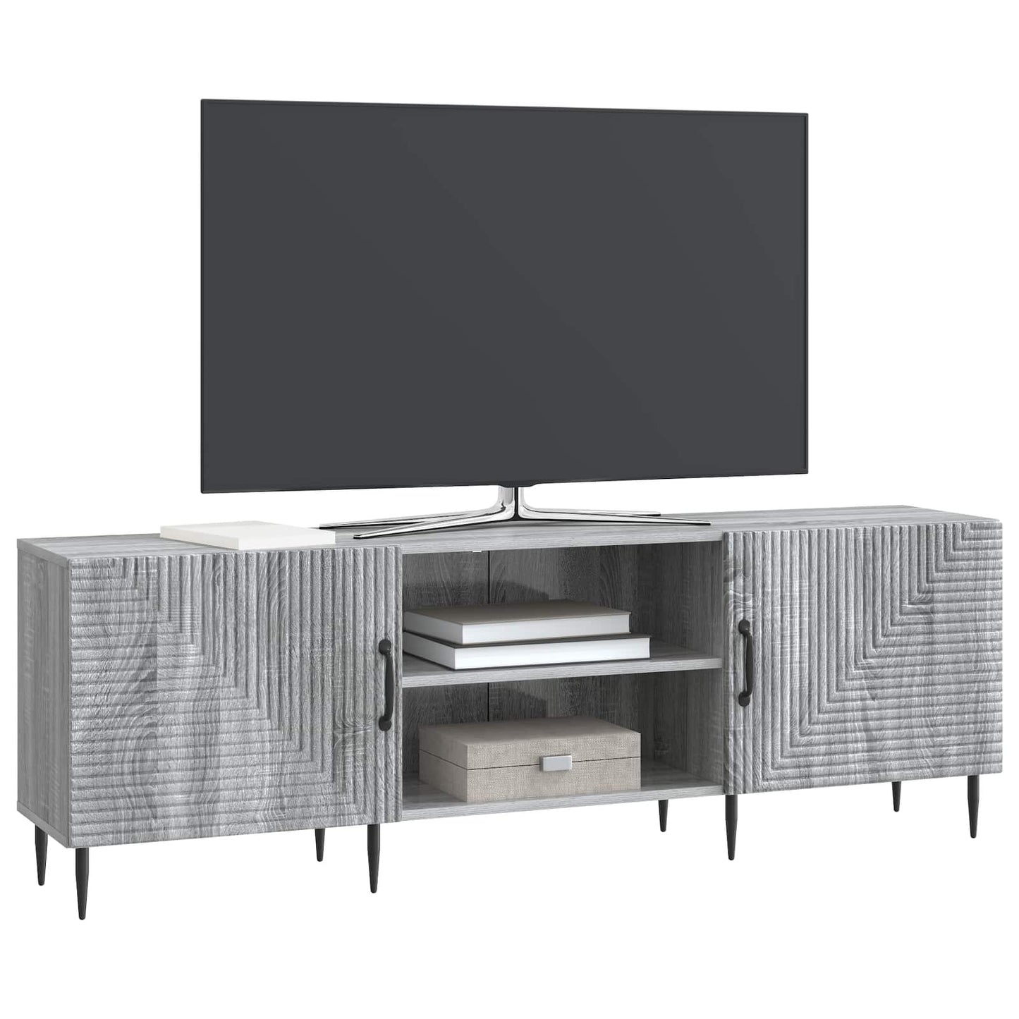 TV-Schränk Graues Sonoma 150 x 31 x 50 cm Holzwerkstoff