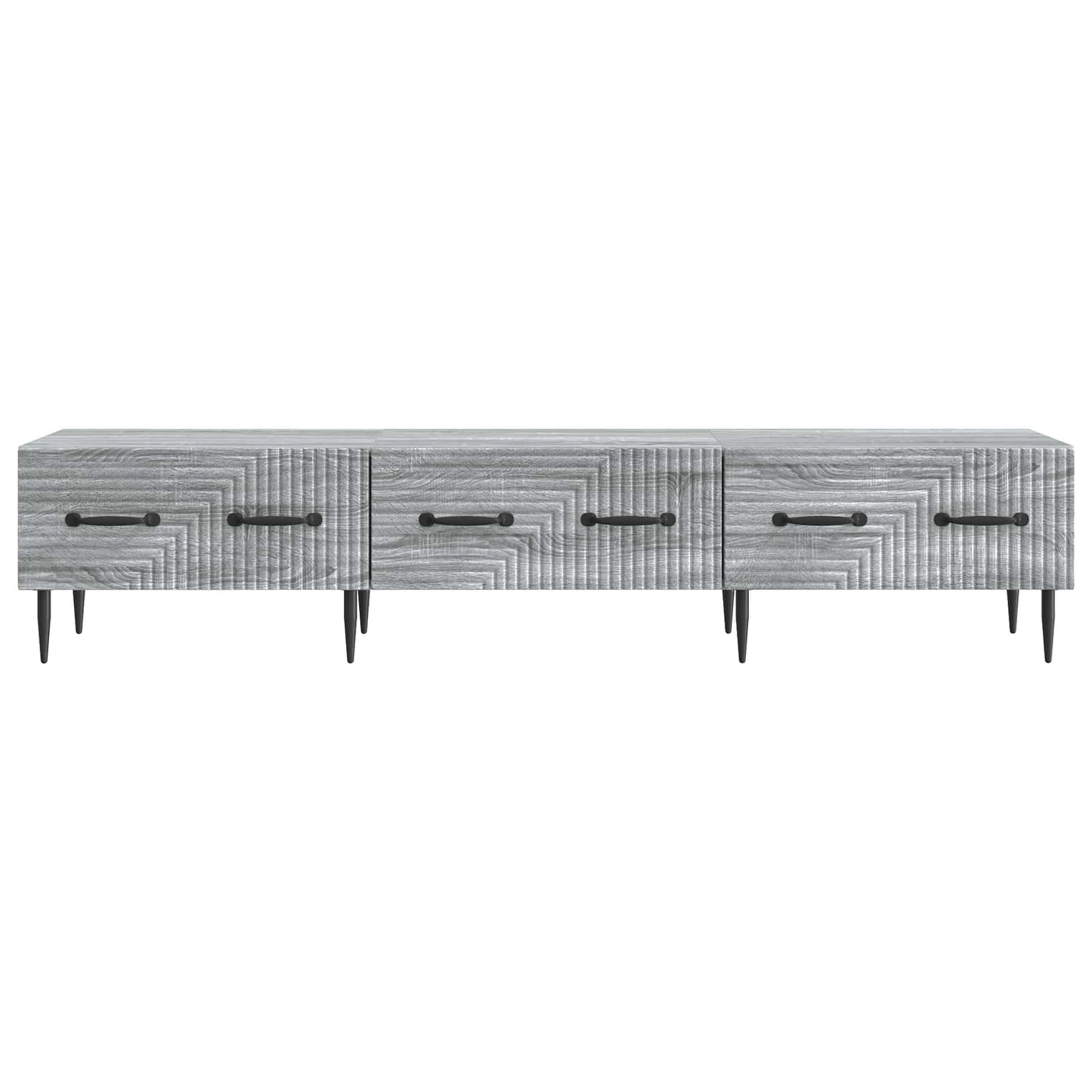 TV-Schränk Graues Sonoma 147 x 34,5 x 30 cm Holzwerkstoff