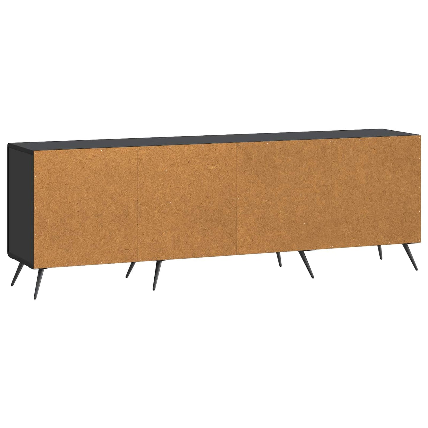 TV-Schränk Schwarz 150 x 31 x 50 cm Holzwerkstoff