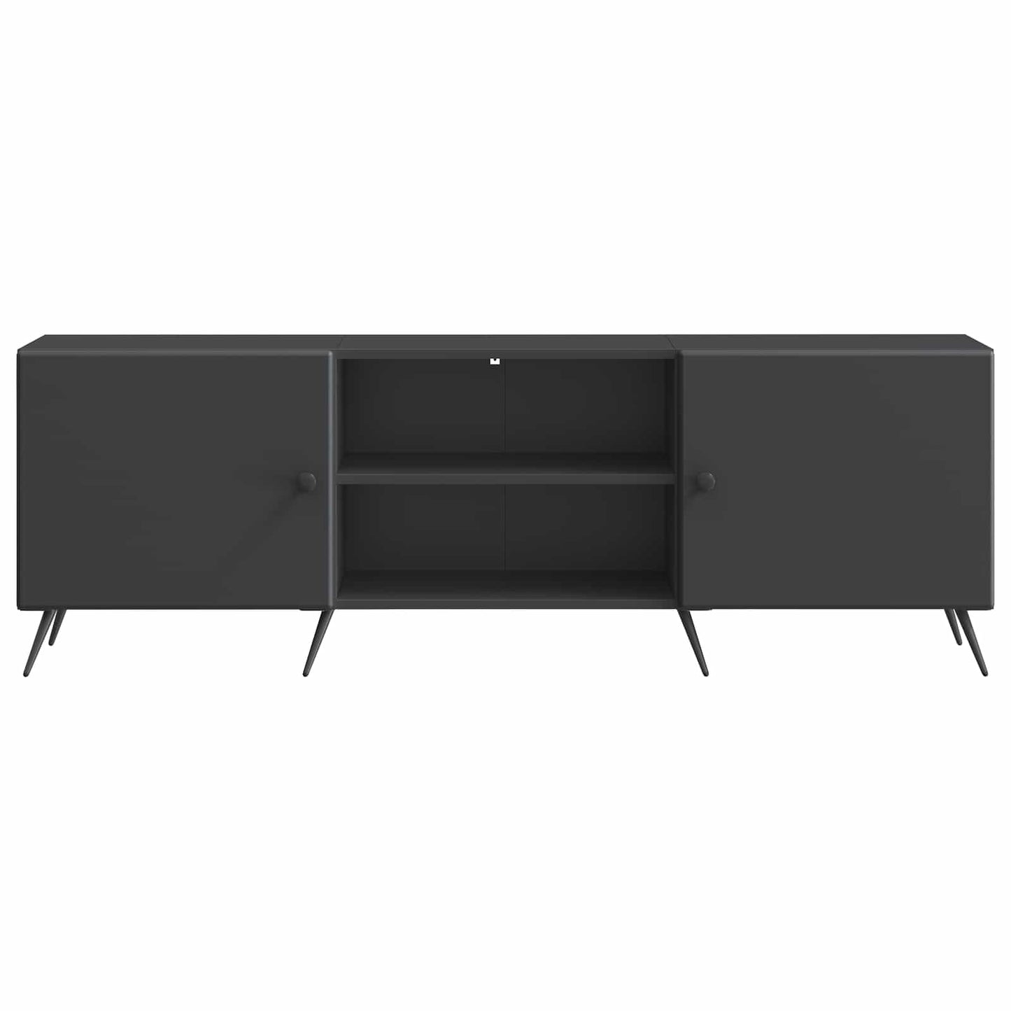 TV-Schränk Schwarz 150 x 31 x 50 cm Holzwerkstoff