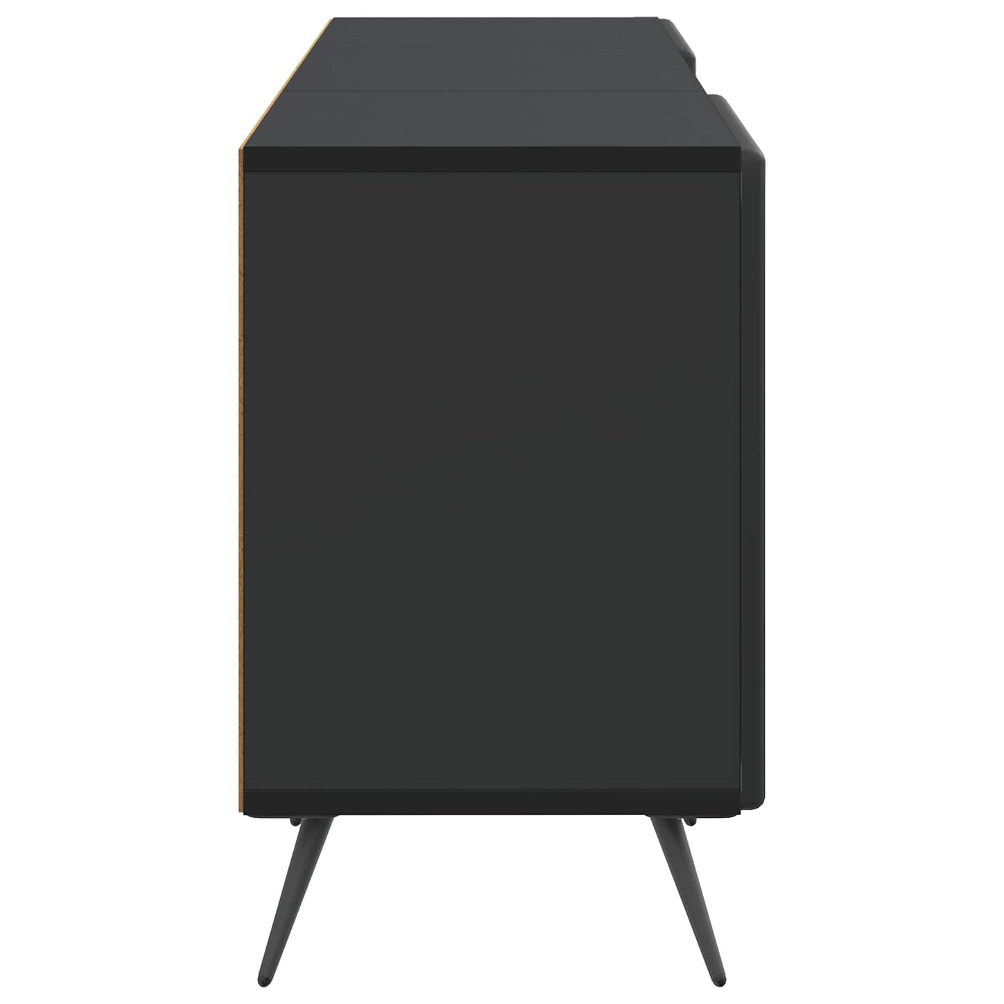 TV-Schränk Schwarz 150 x 31 x 50 cm Holzwerkstoff