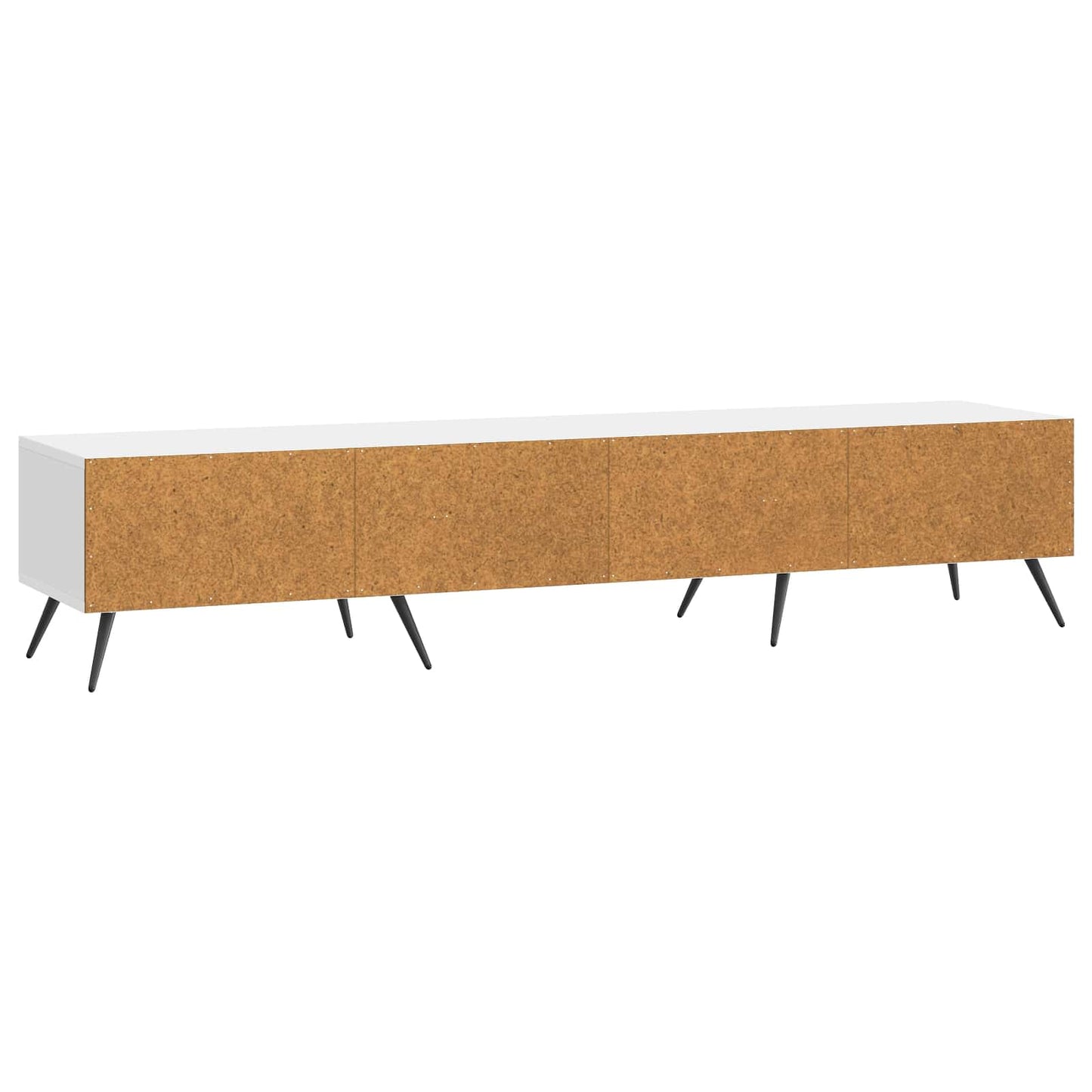 TV-Schränk Hochglanz Weiß 147 x 34,5 x 30 cm Holzwerkstoff