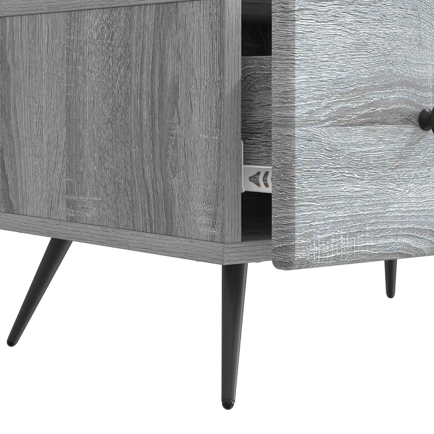 TV-Schränk Graues Sonoma 147 x 34,5 x 30 cm Holzwerkstoff
